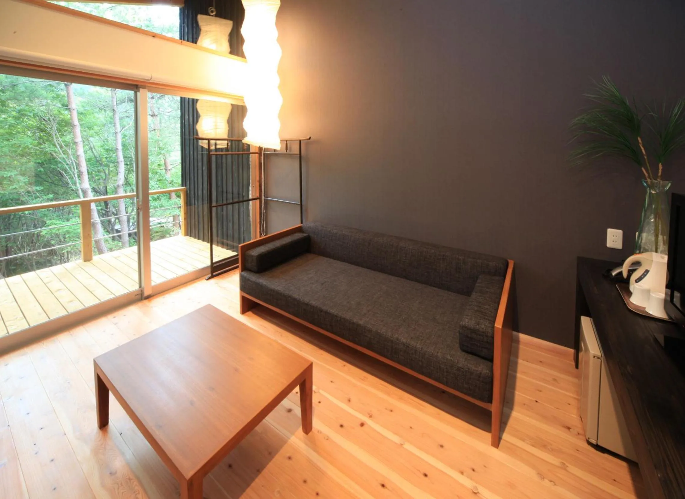 Living room in Lodge Toranoyu