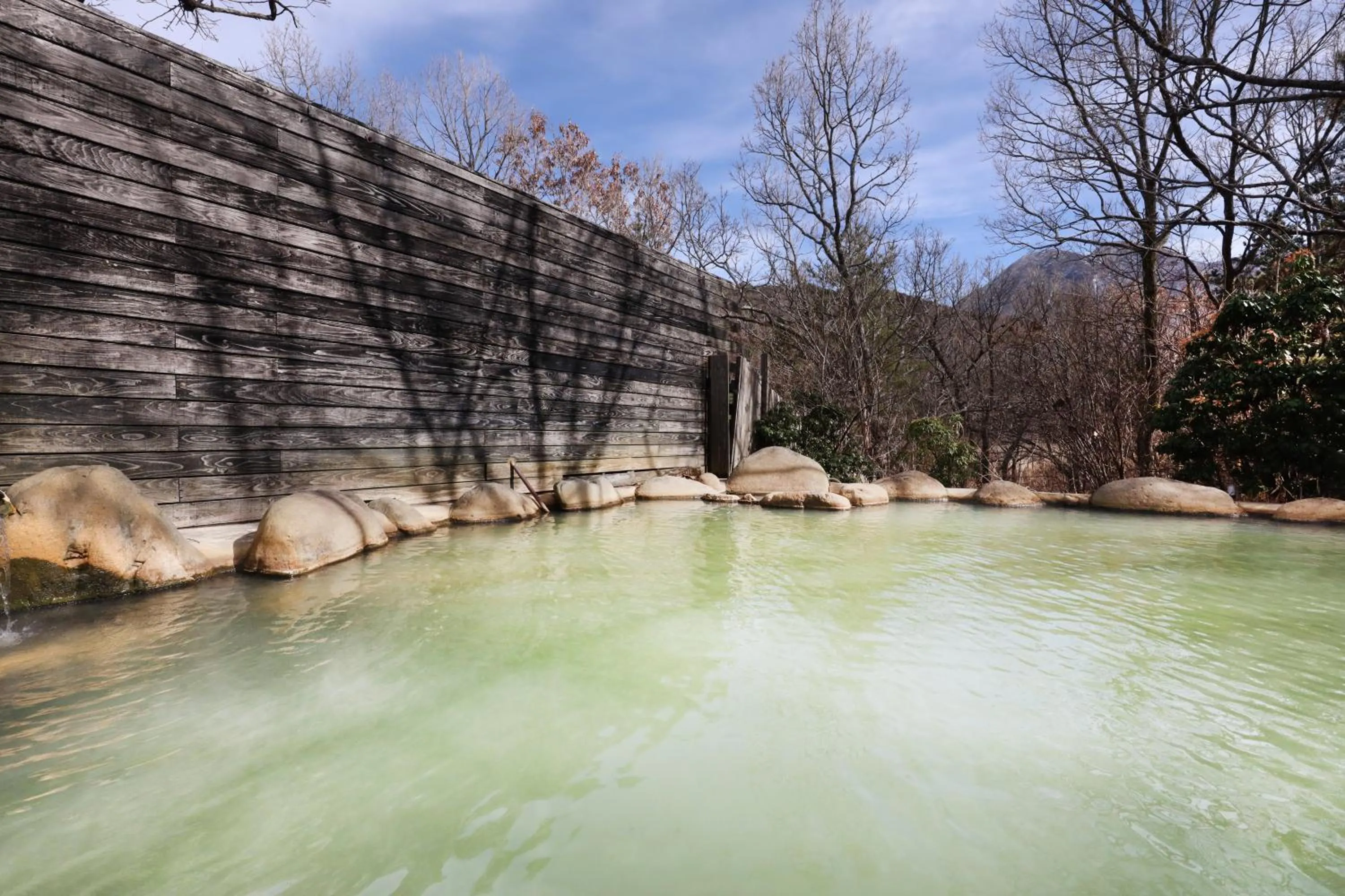 Open Air Bath in Lodge Toranoyu