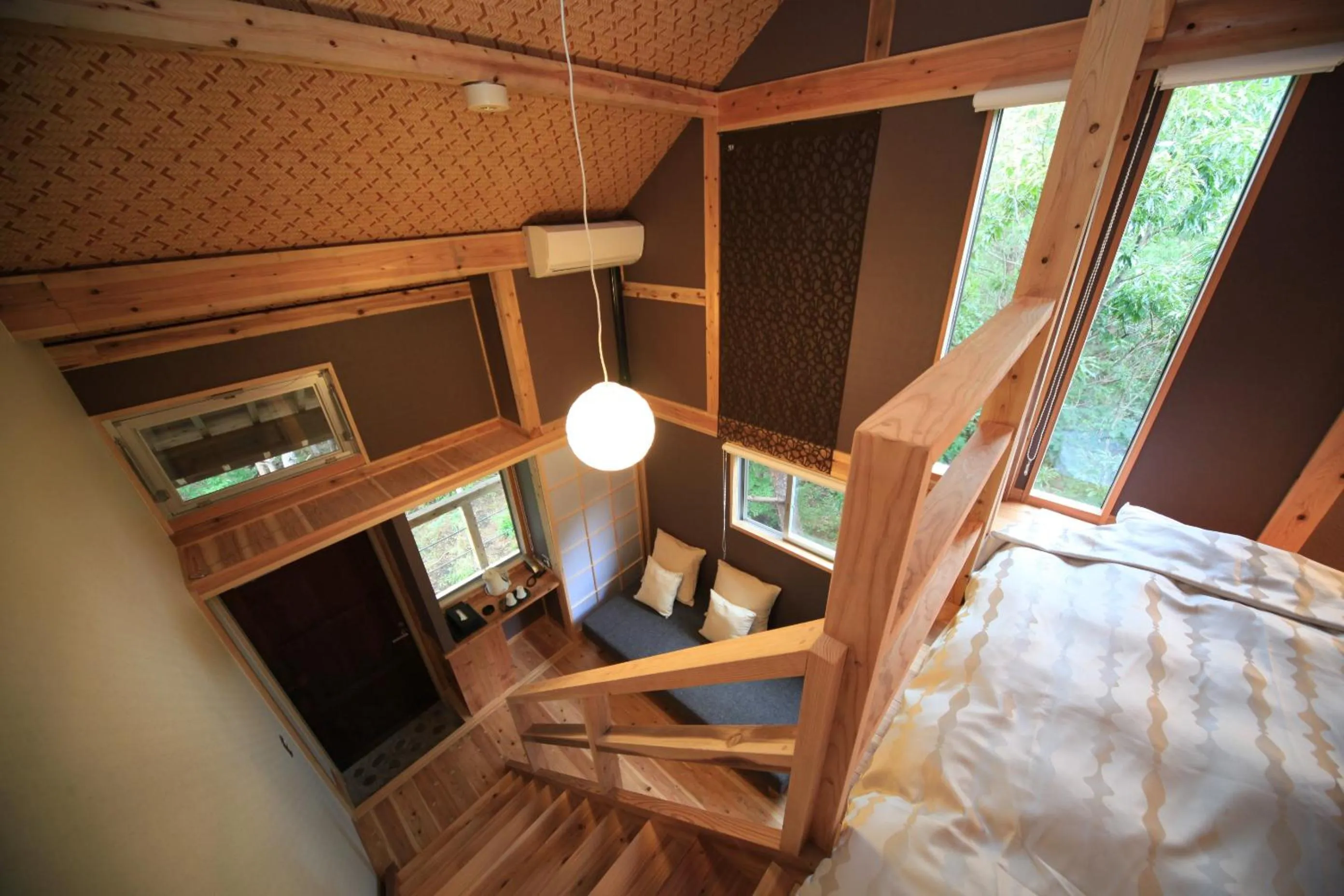 Bed in Lodge Toranoyu