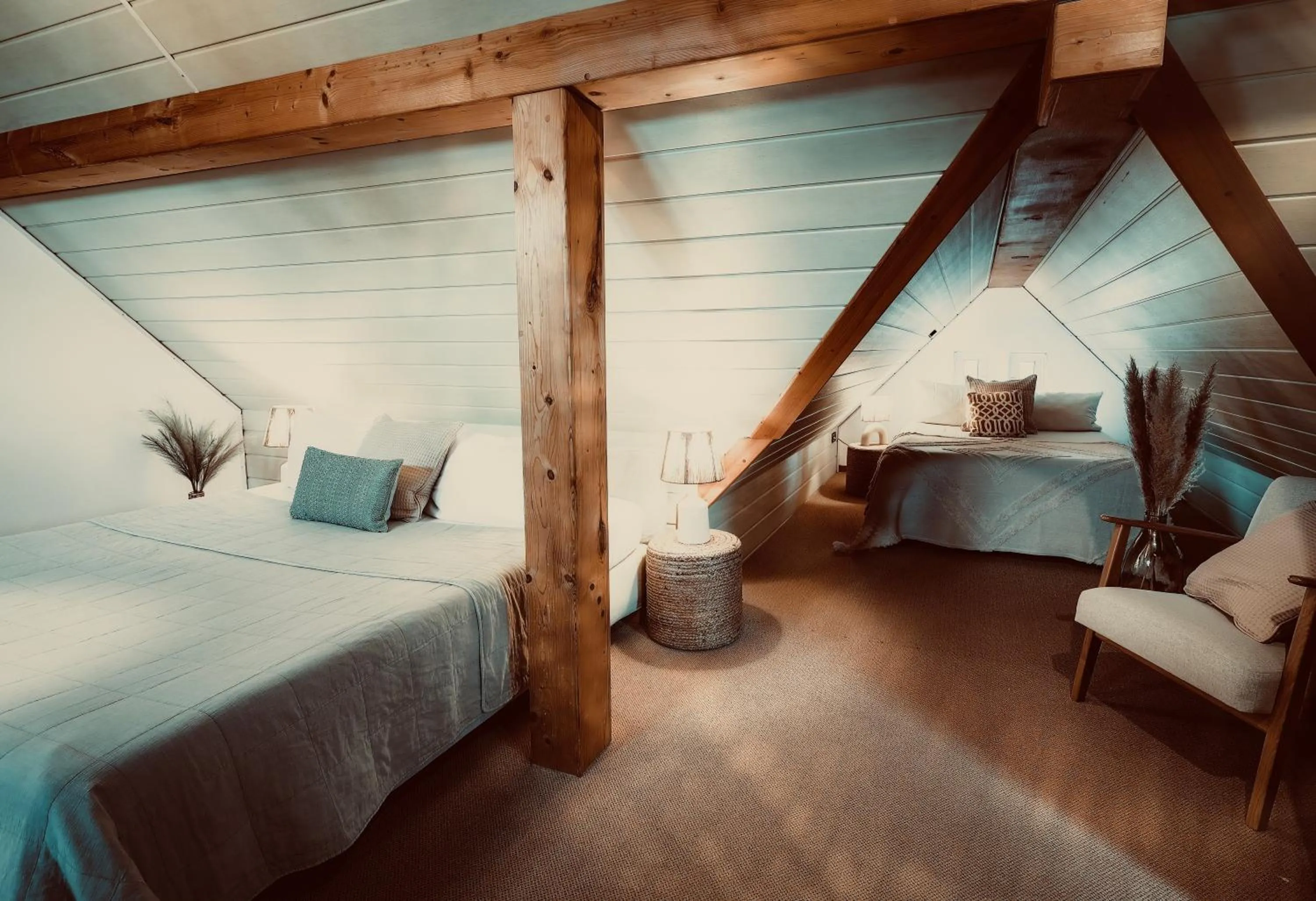 Bed in Landhotel Sonnenhof