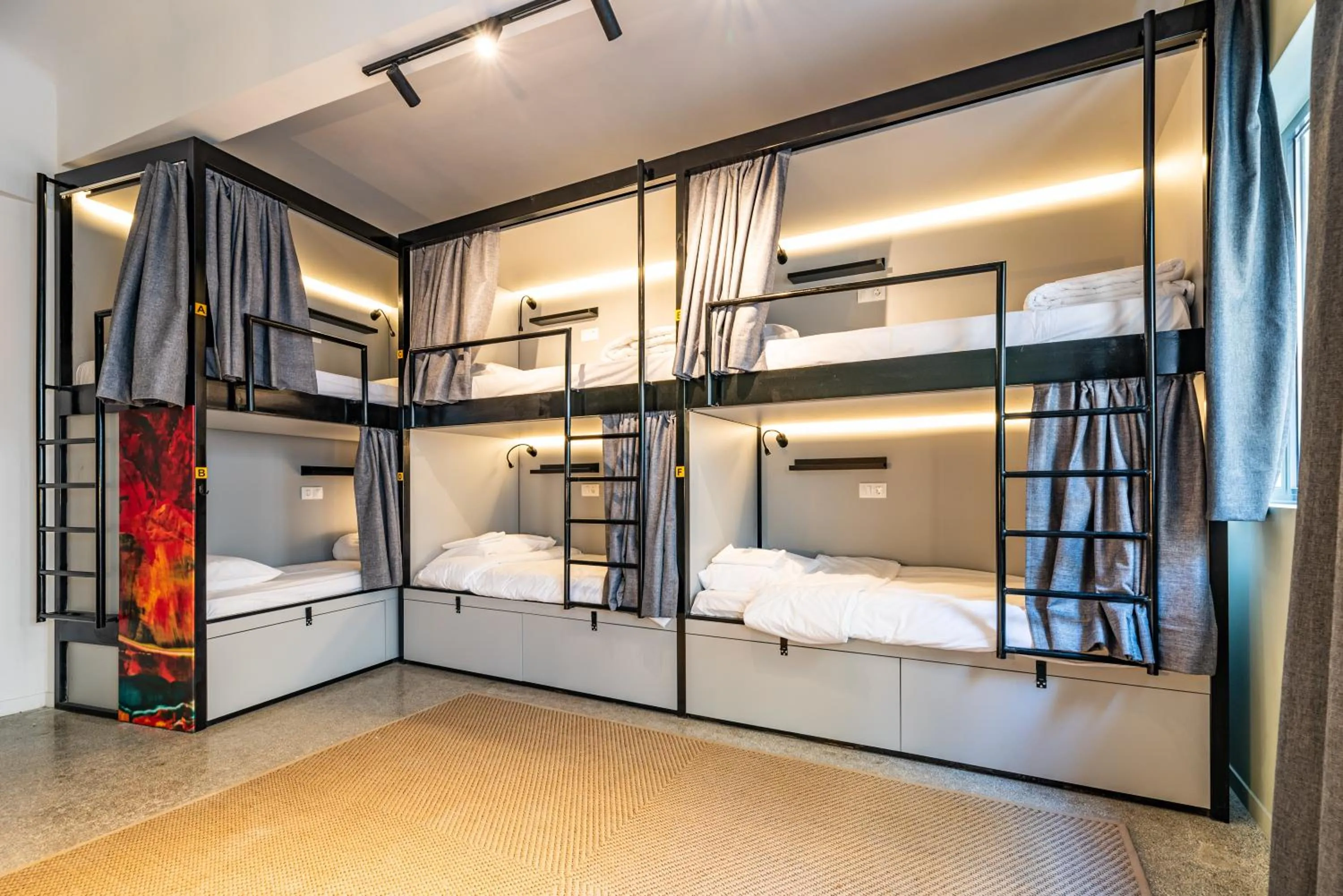 bunk bed, Bed in Athens Hub Hostel