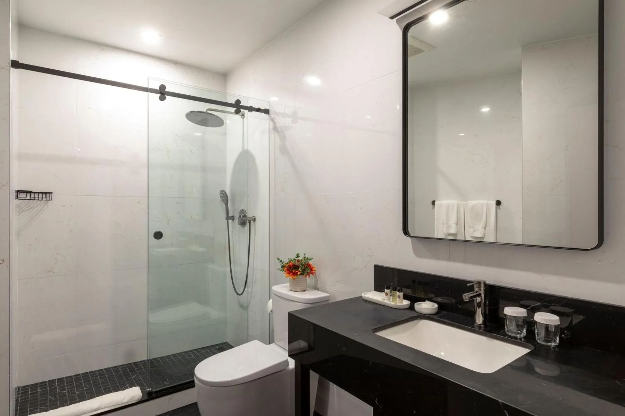 Bathroom in Broadway Plaza Hotel