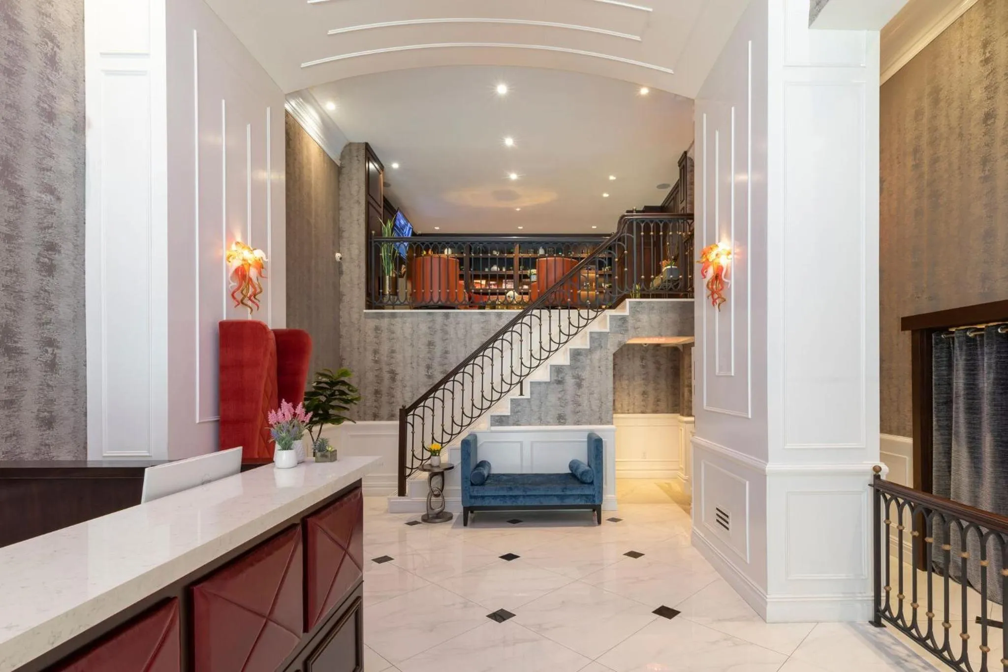 Lobby or reception in Broadway Plaza Hotel