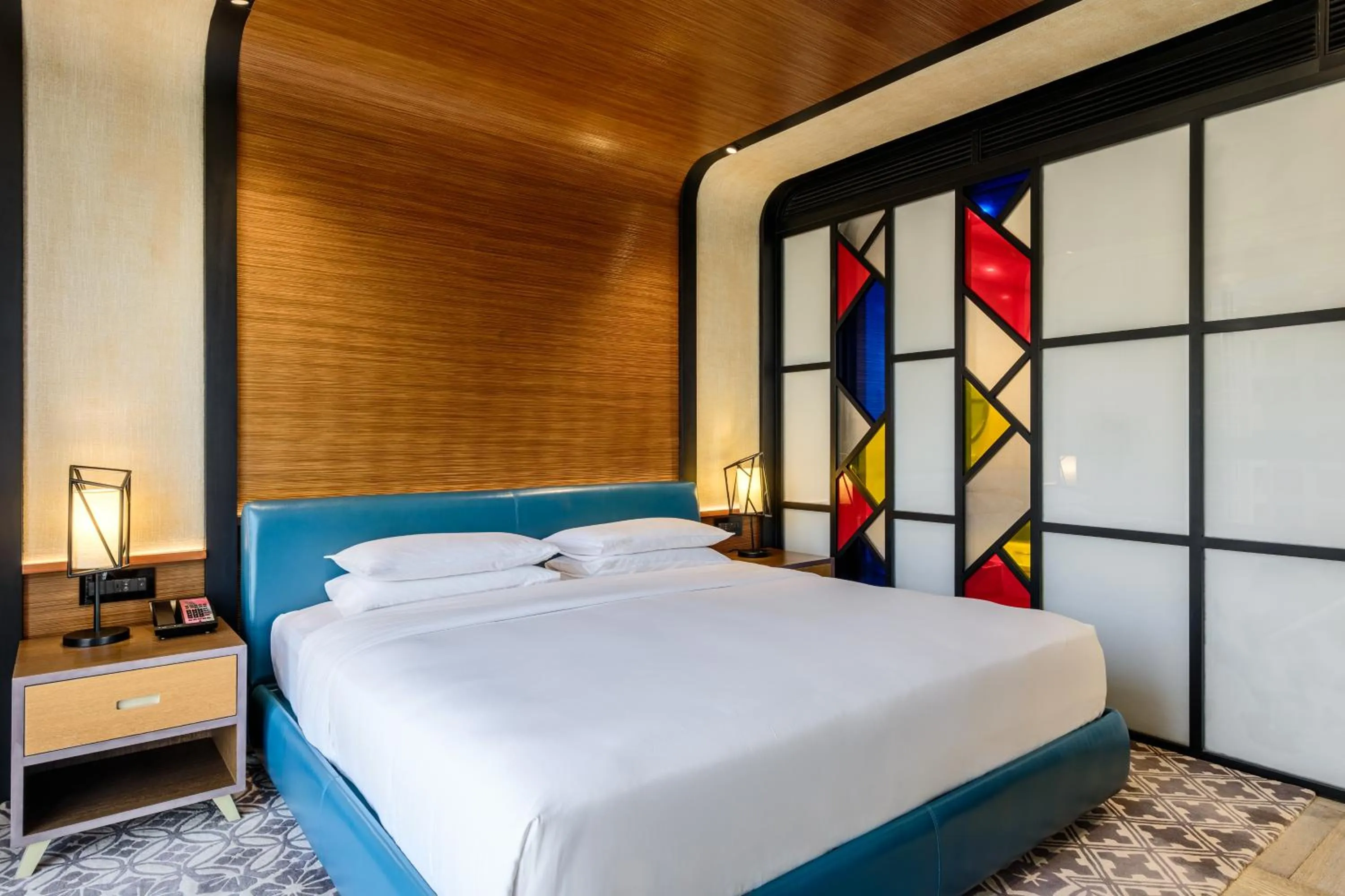 Bedroom, Bed in Andaz Family Suites by Hyatt- Palm Jumeirah