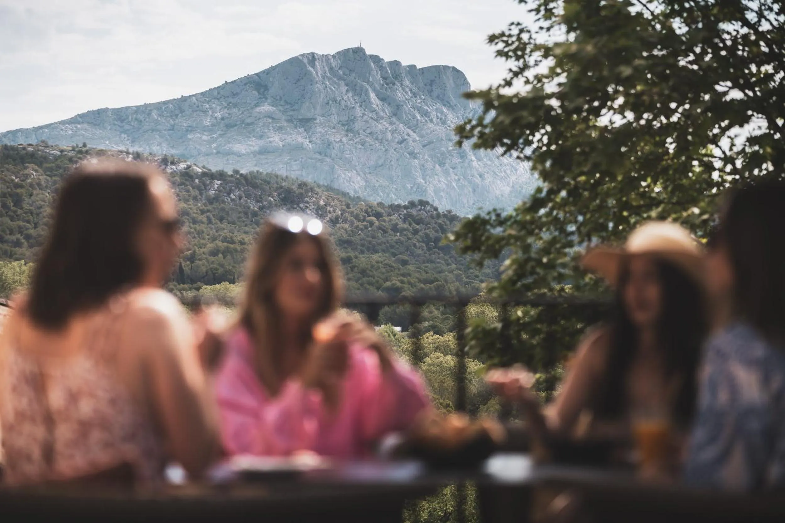 Mountain view in Les Lodges Sainte-Victoire Hotel & Spa