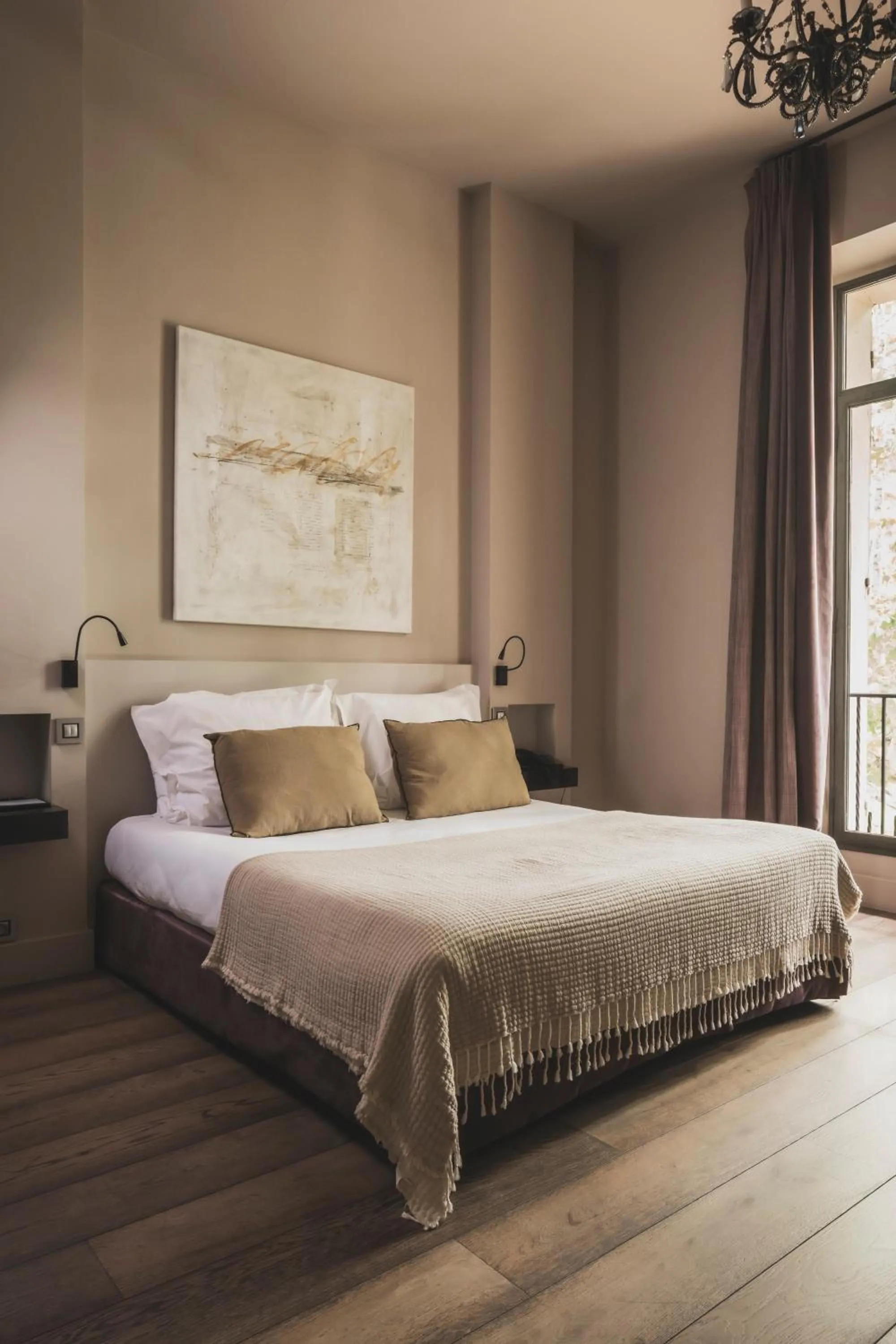 Bed in Les Lodges Sainte-Victoire Hotel & Spa