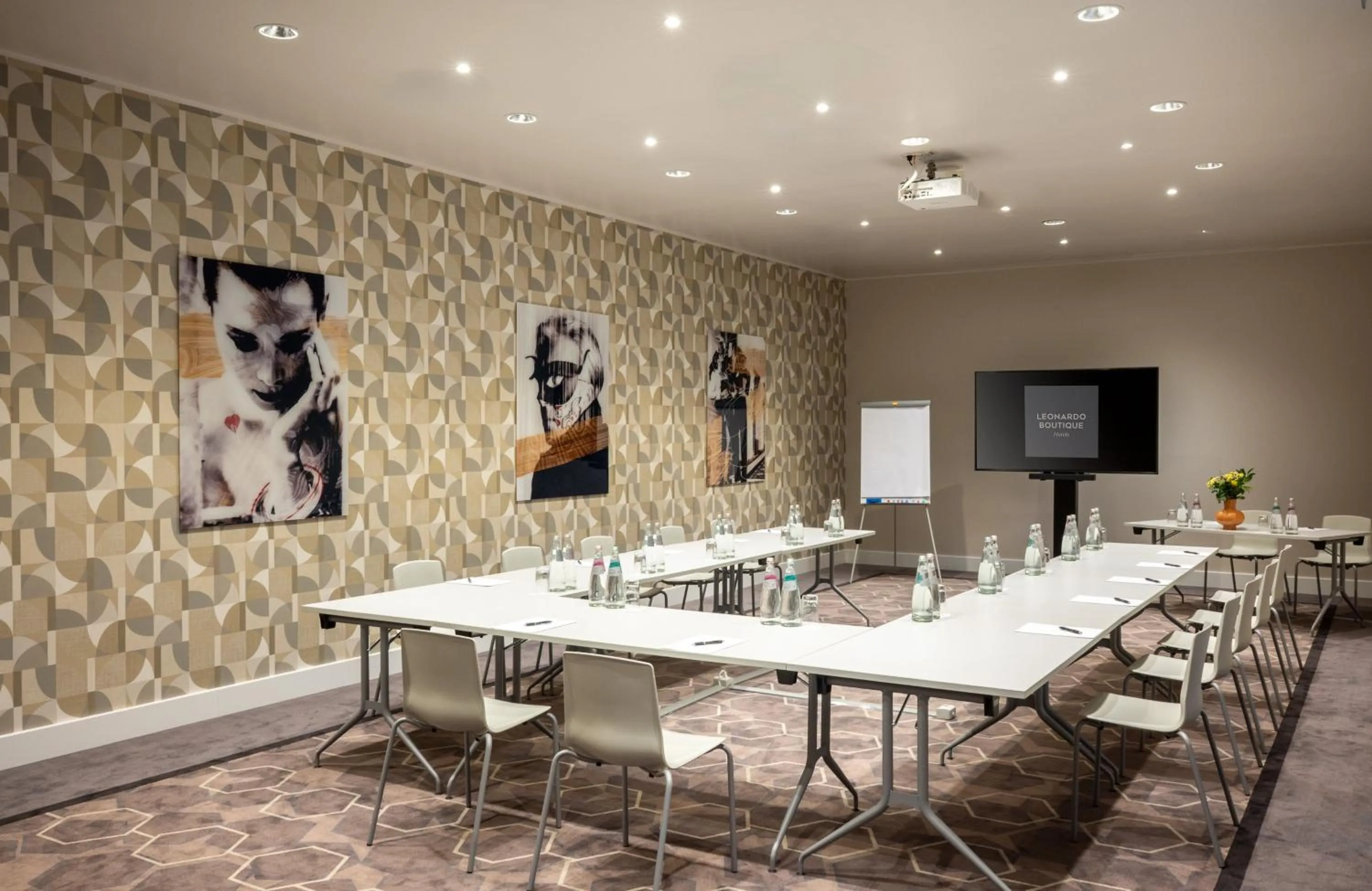 Meeting/conference room in Leonardo Boutique Hotel Rome Monti