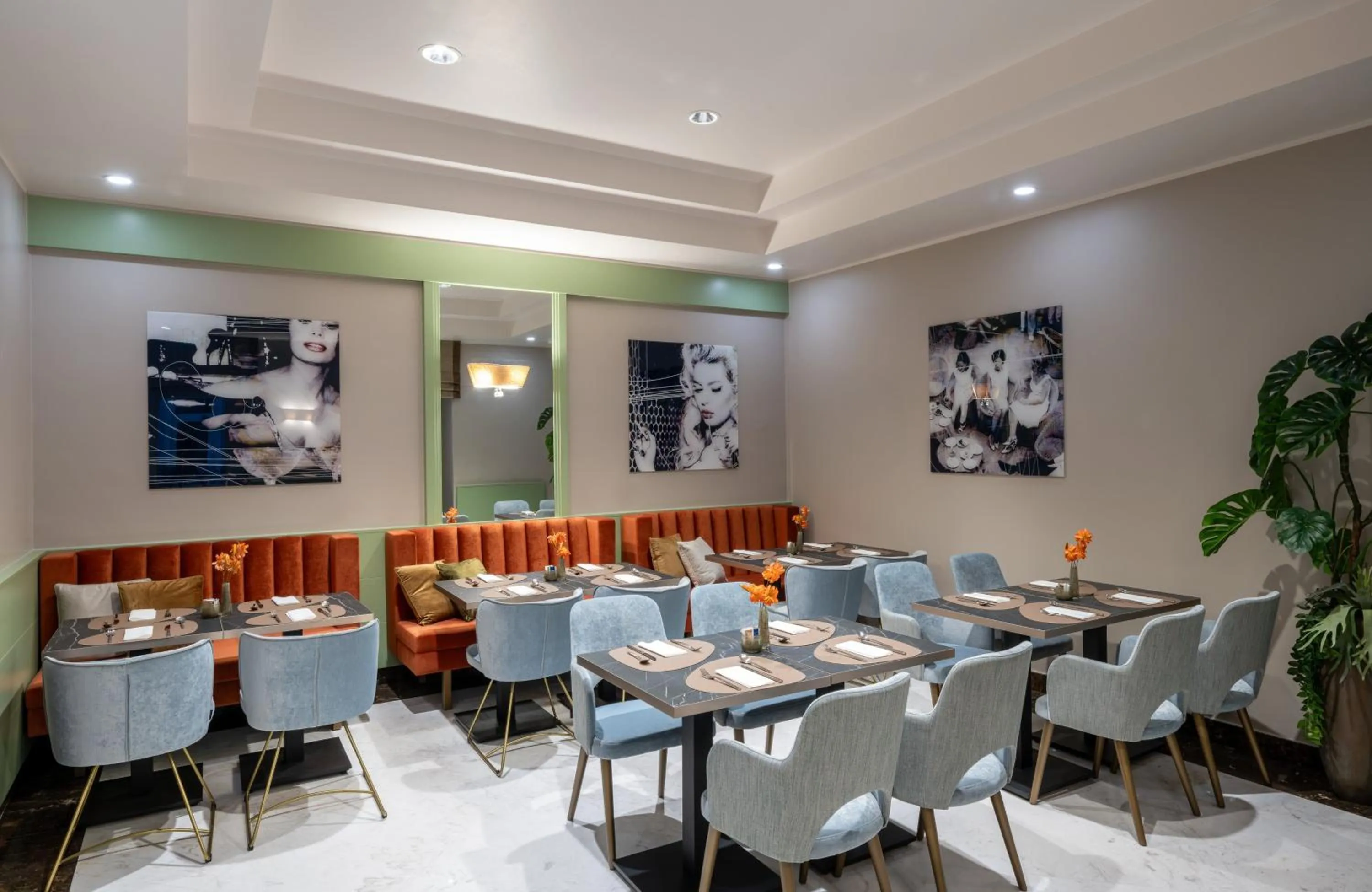 Breakfast in Leonardo Boutique Hotel Rome Monti