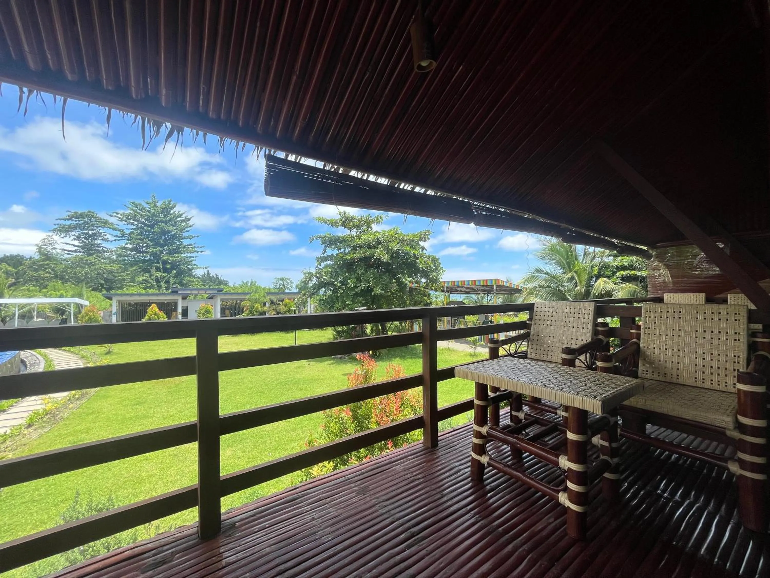 Balcony/Terrace in Vistapaloma beach resort