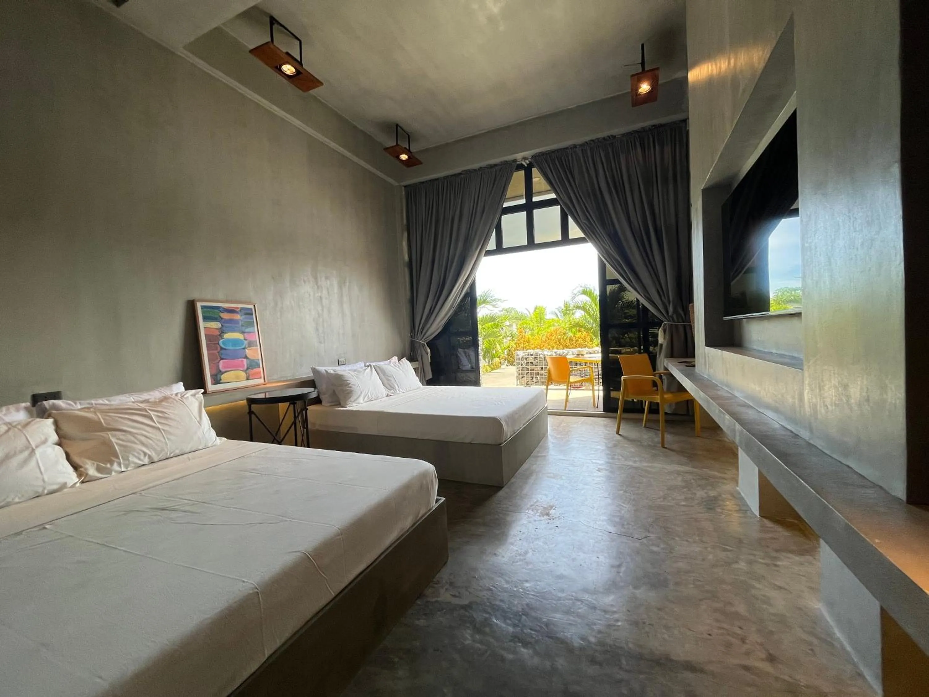 Bed in Vistapaloma beach resort