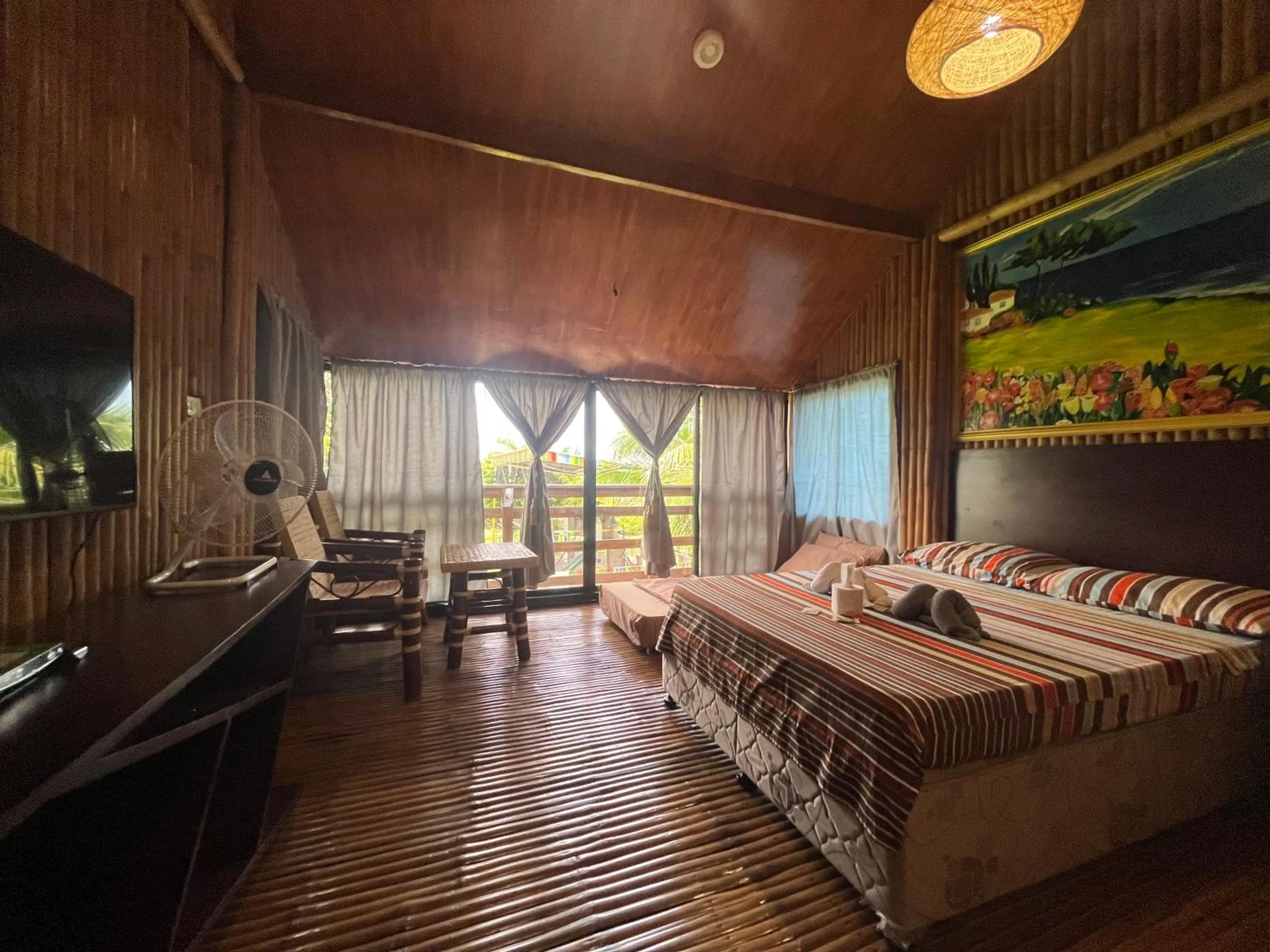 Bed in Vistapaloma beach resort