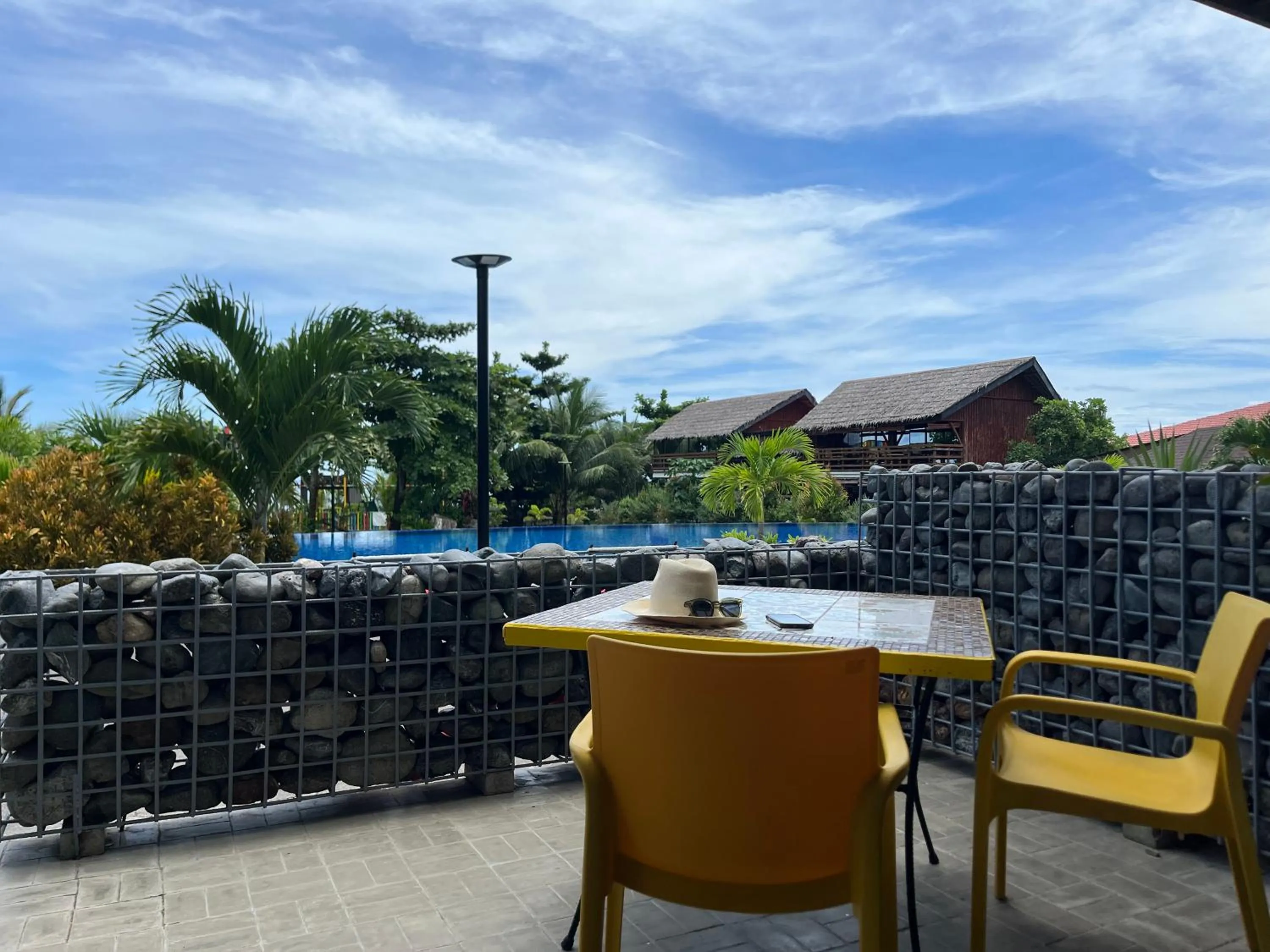 Balcony/Terrace in Vistapaloma beach resort