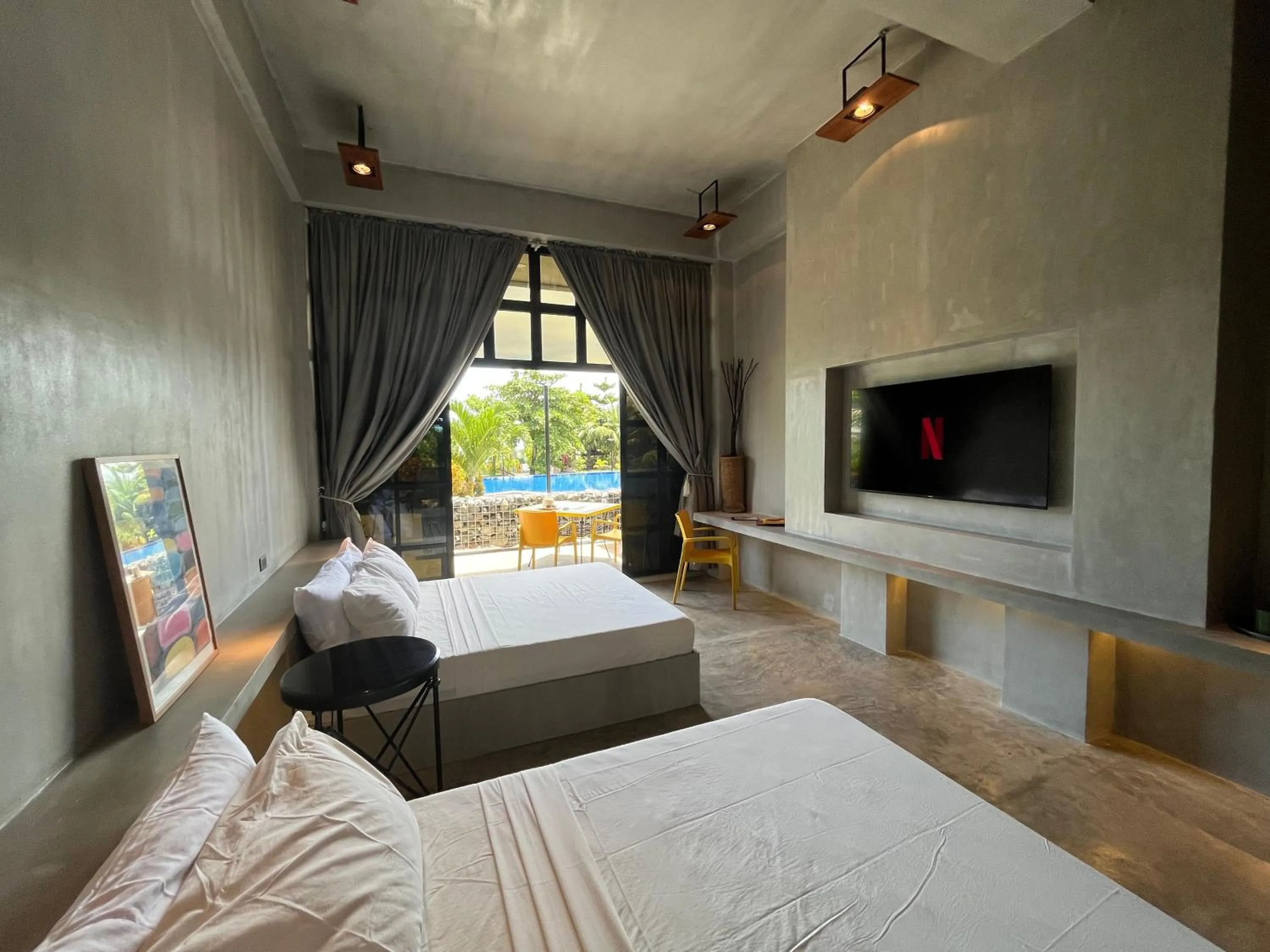 Bed in Vistapaloma beach resort