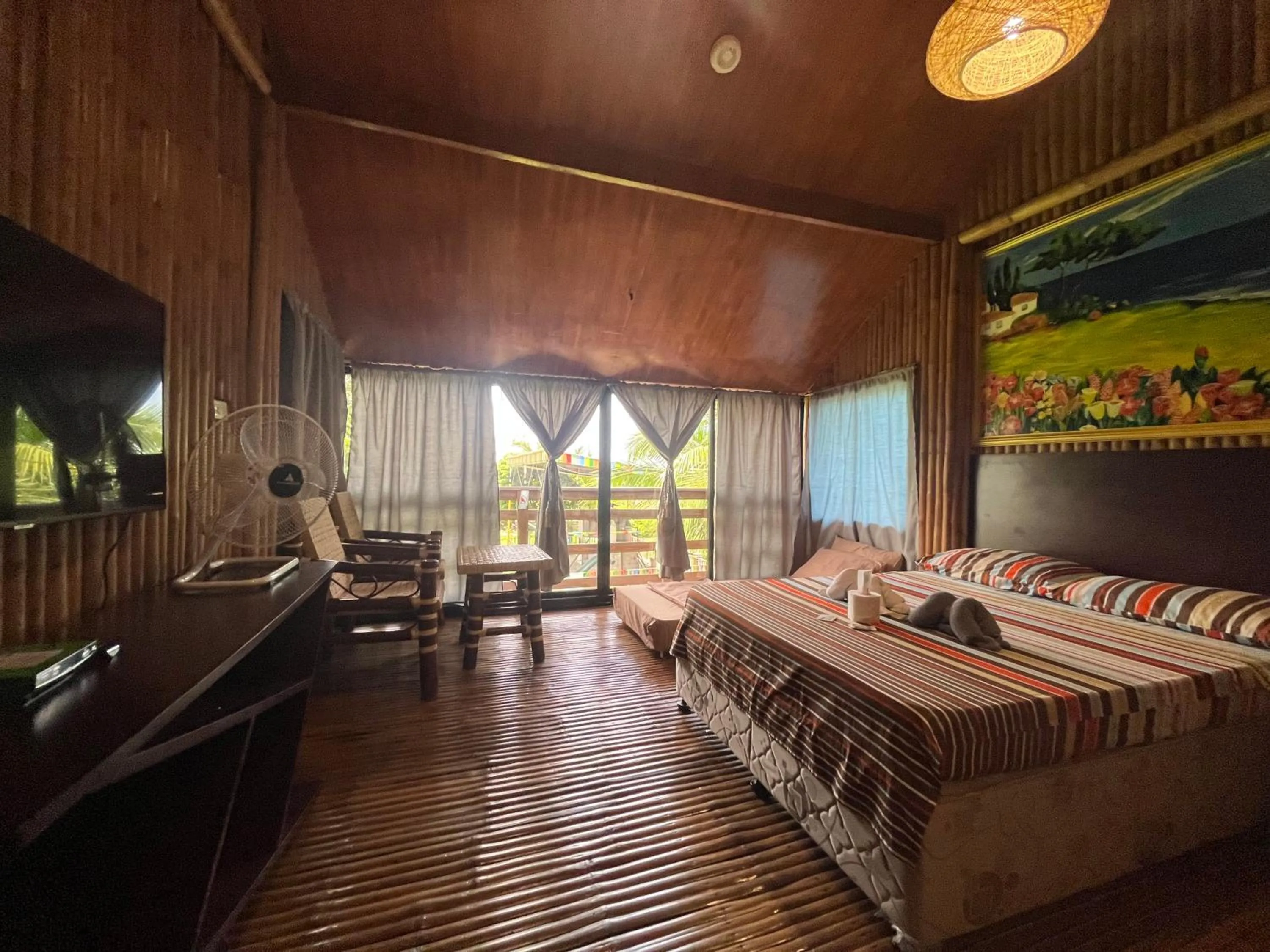 Bed in Vistapaloma beach resort