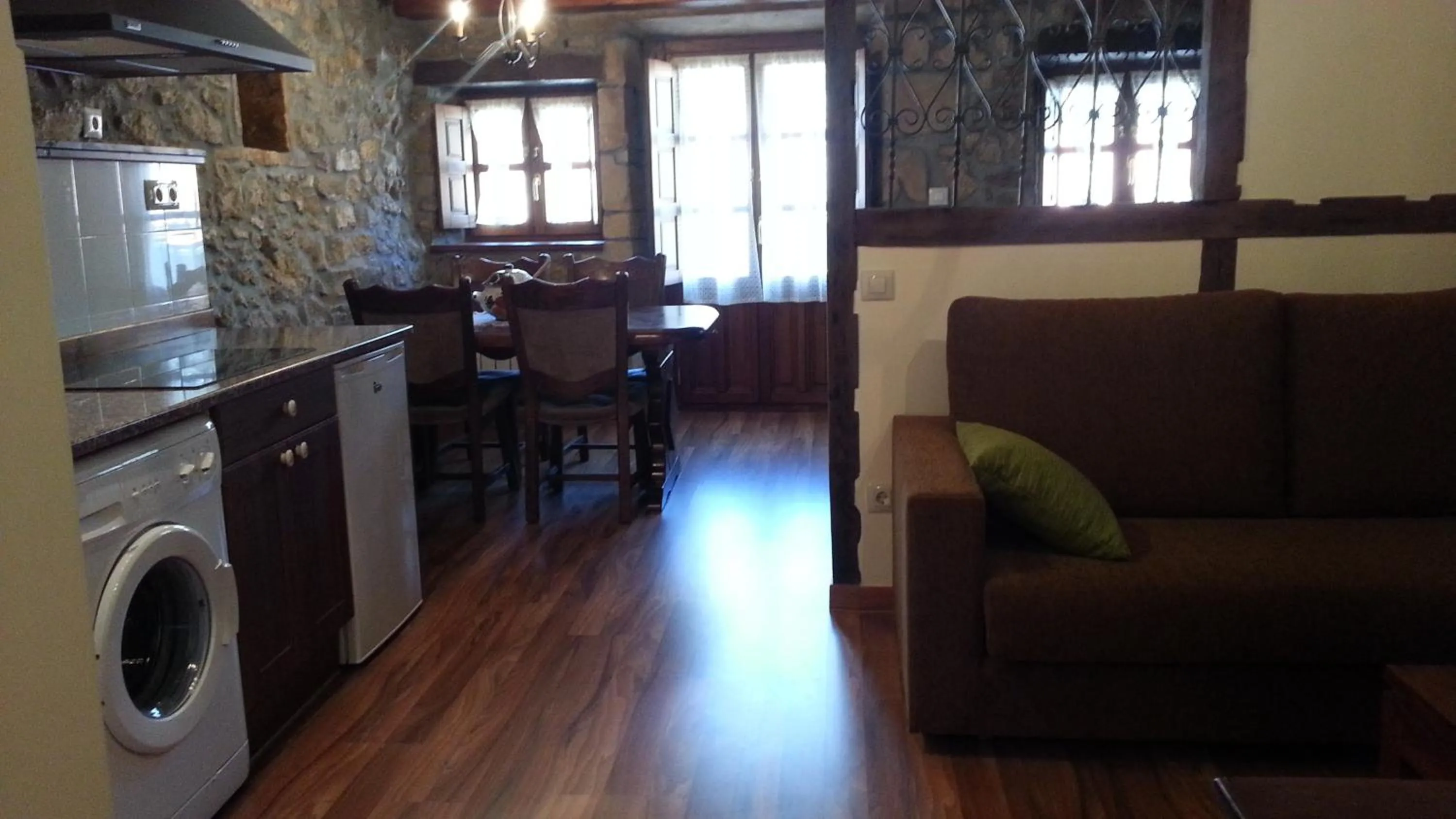 Kitchen or kitchenette in Apartamentos Legado de Santillana