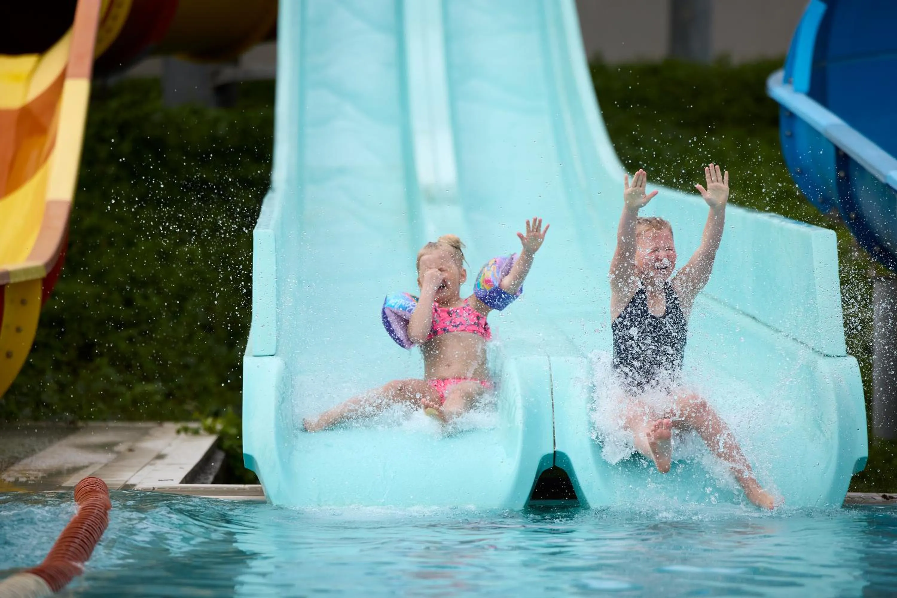 Aqua park in Euphoria Resort - All Inclusive
