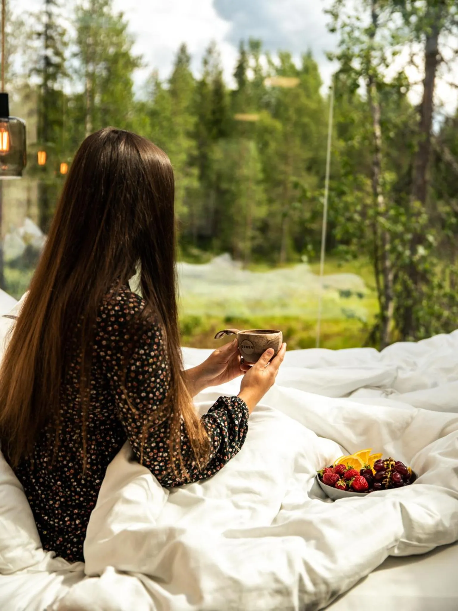 Bed in Kuuru Tunturilaakso by Kide Hotel