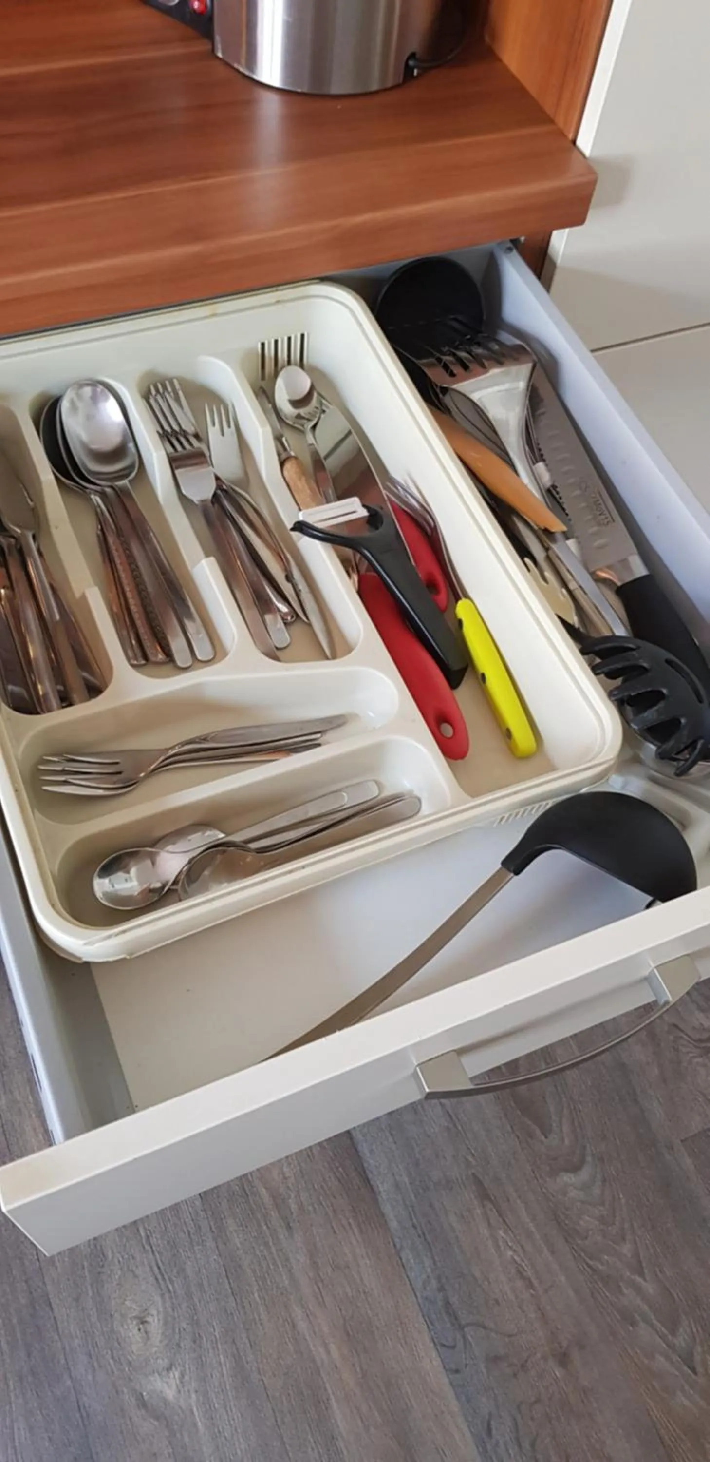 Kitchen or kitchenette in Ferienwohnung Fulda
