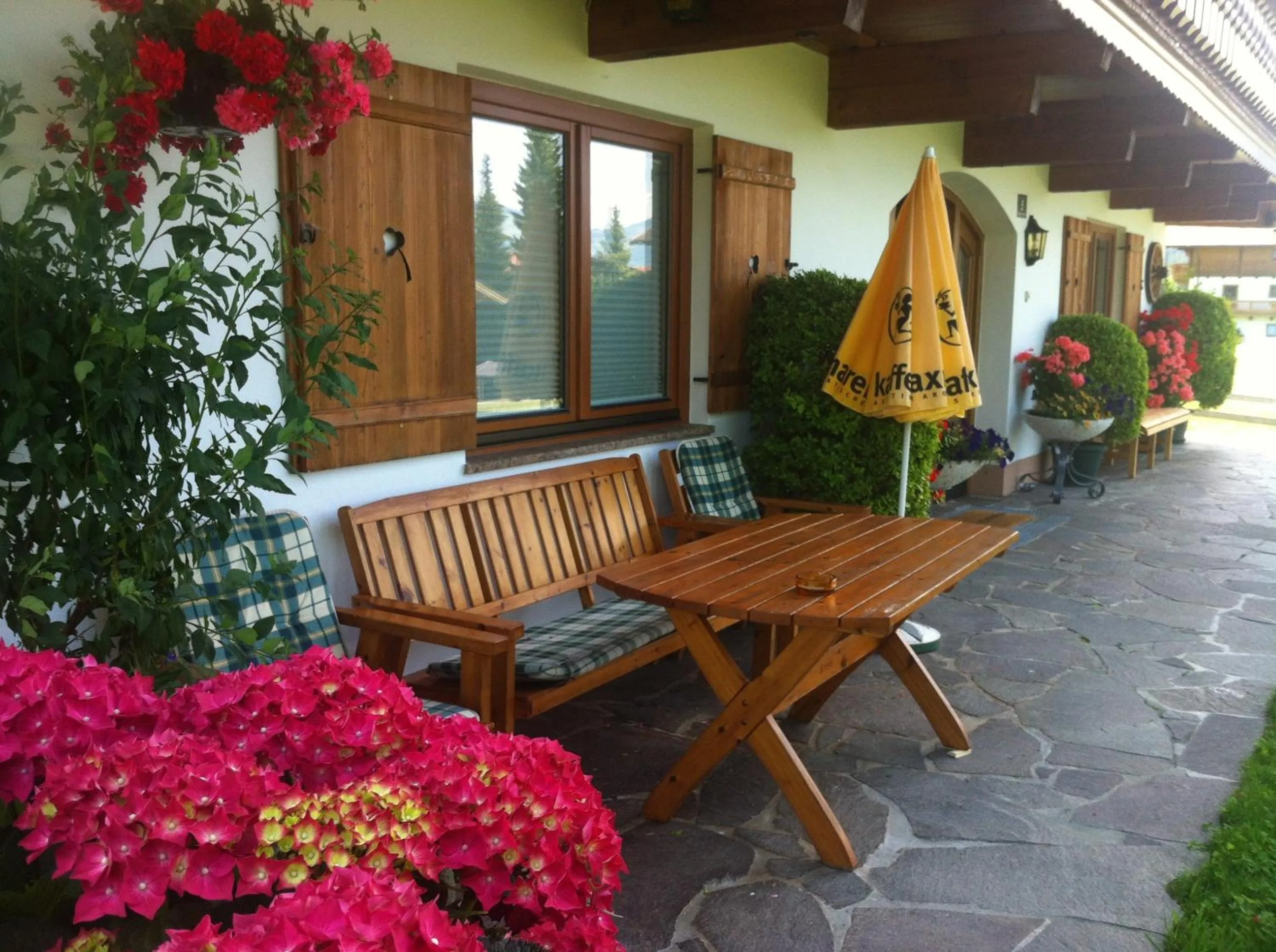 Children play ground in Frühstückspension Samerhof