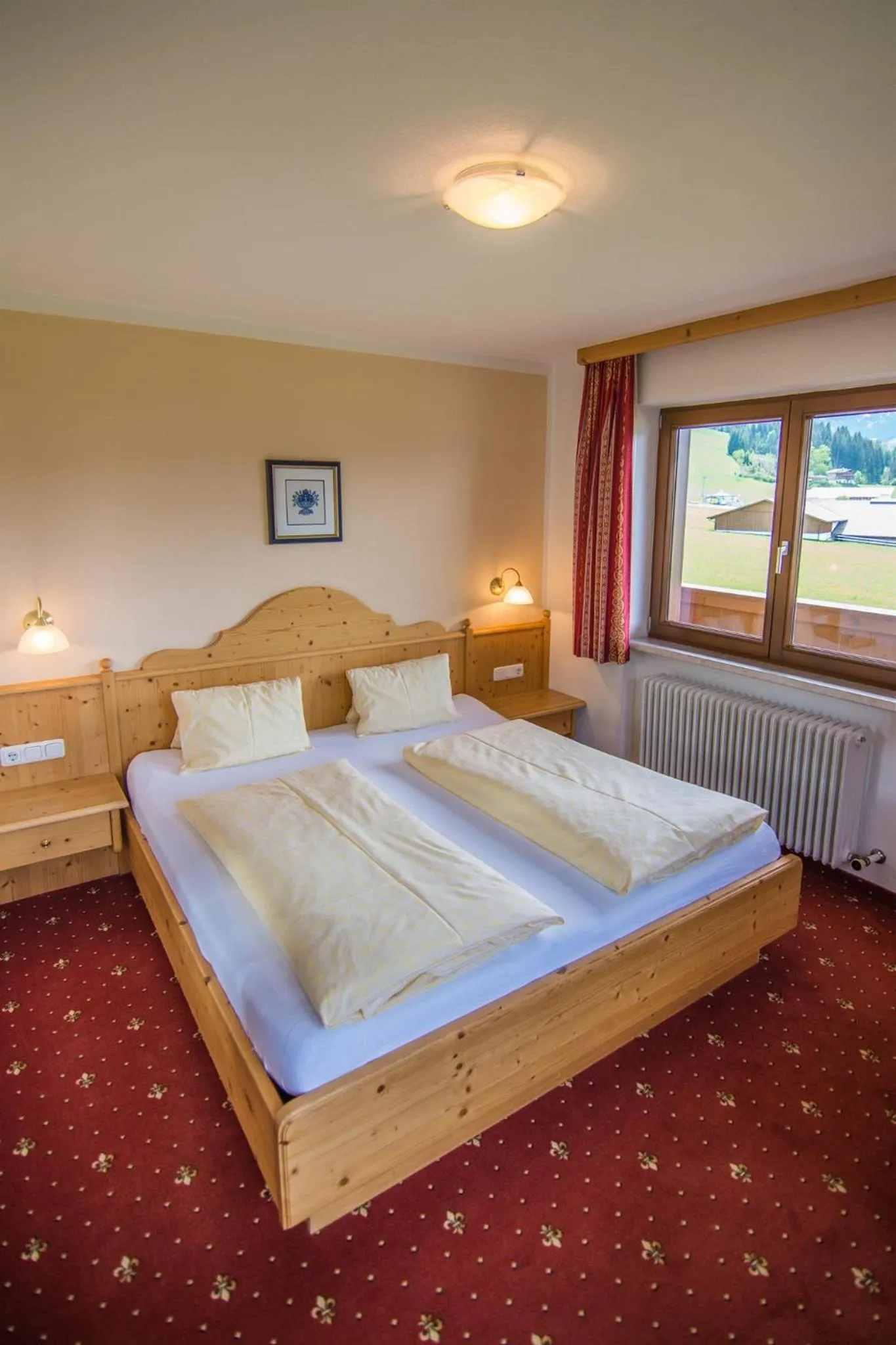 Bed in Pension Samerhof