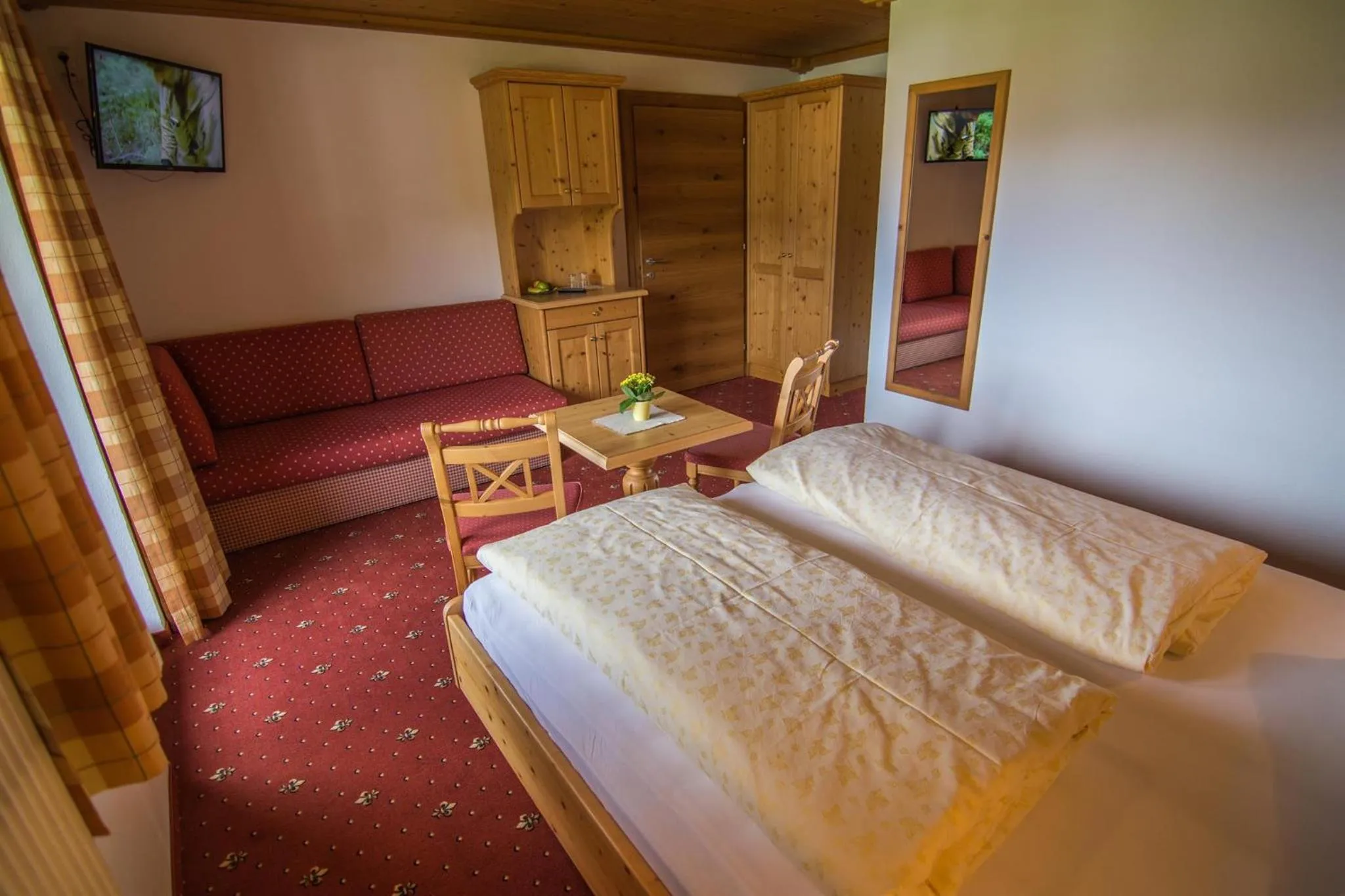 Bed in Pension Samerhof