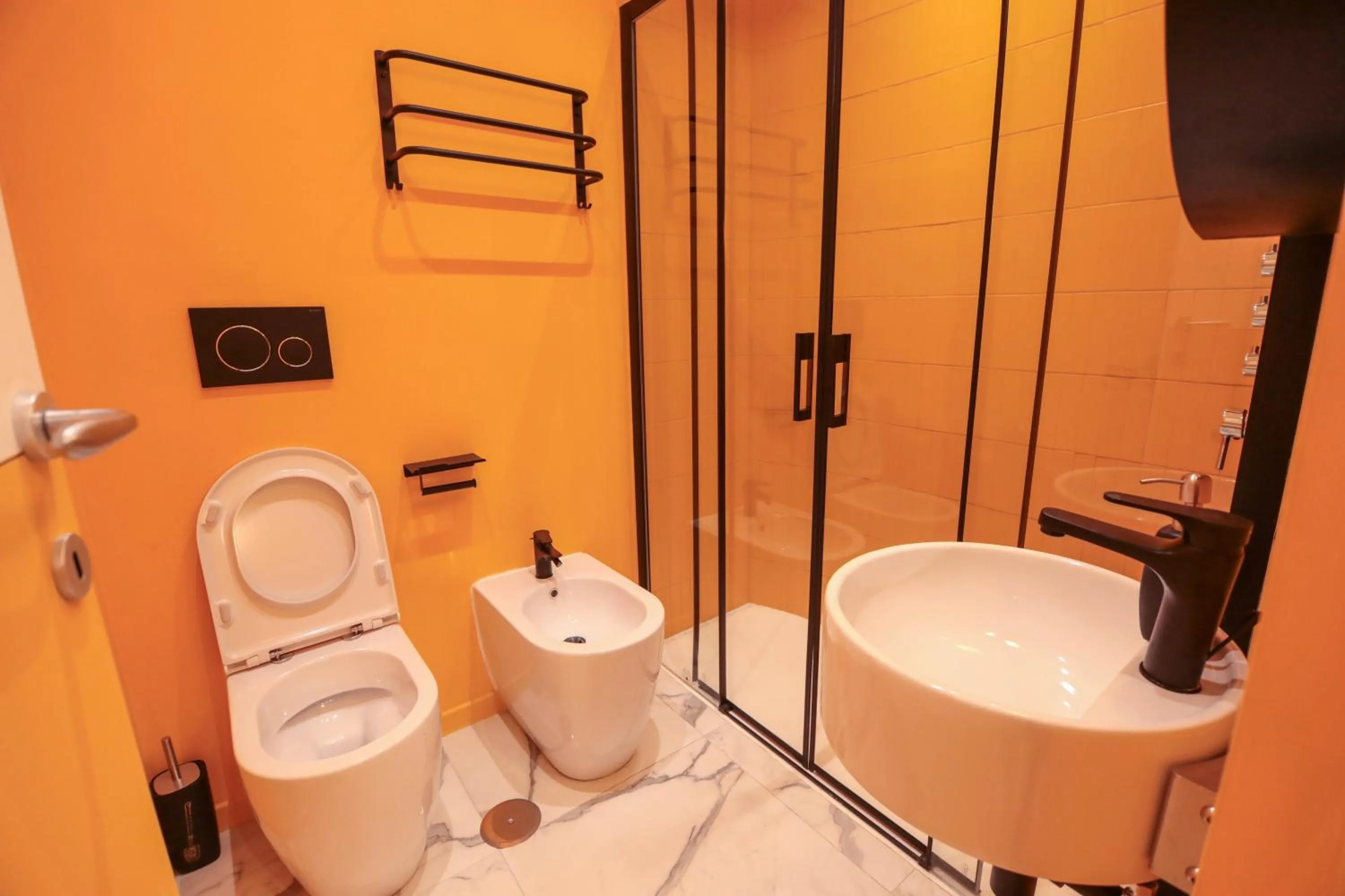 Bathroom in O.Effe. Suites / Vatican