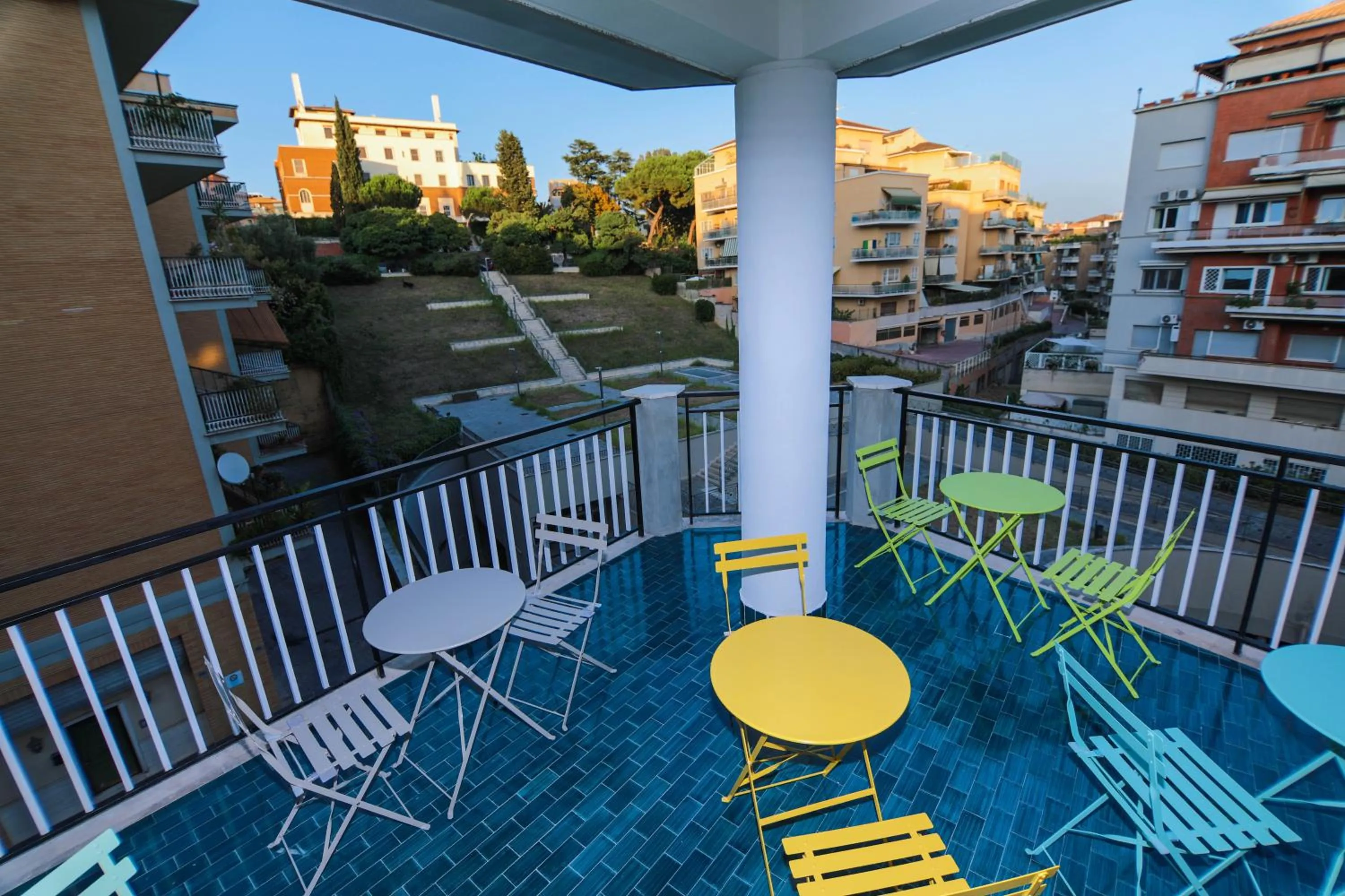 Balcony/Terrace in O.Effe. Suites / Vatican