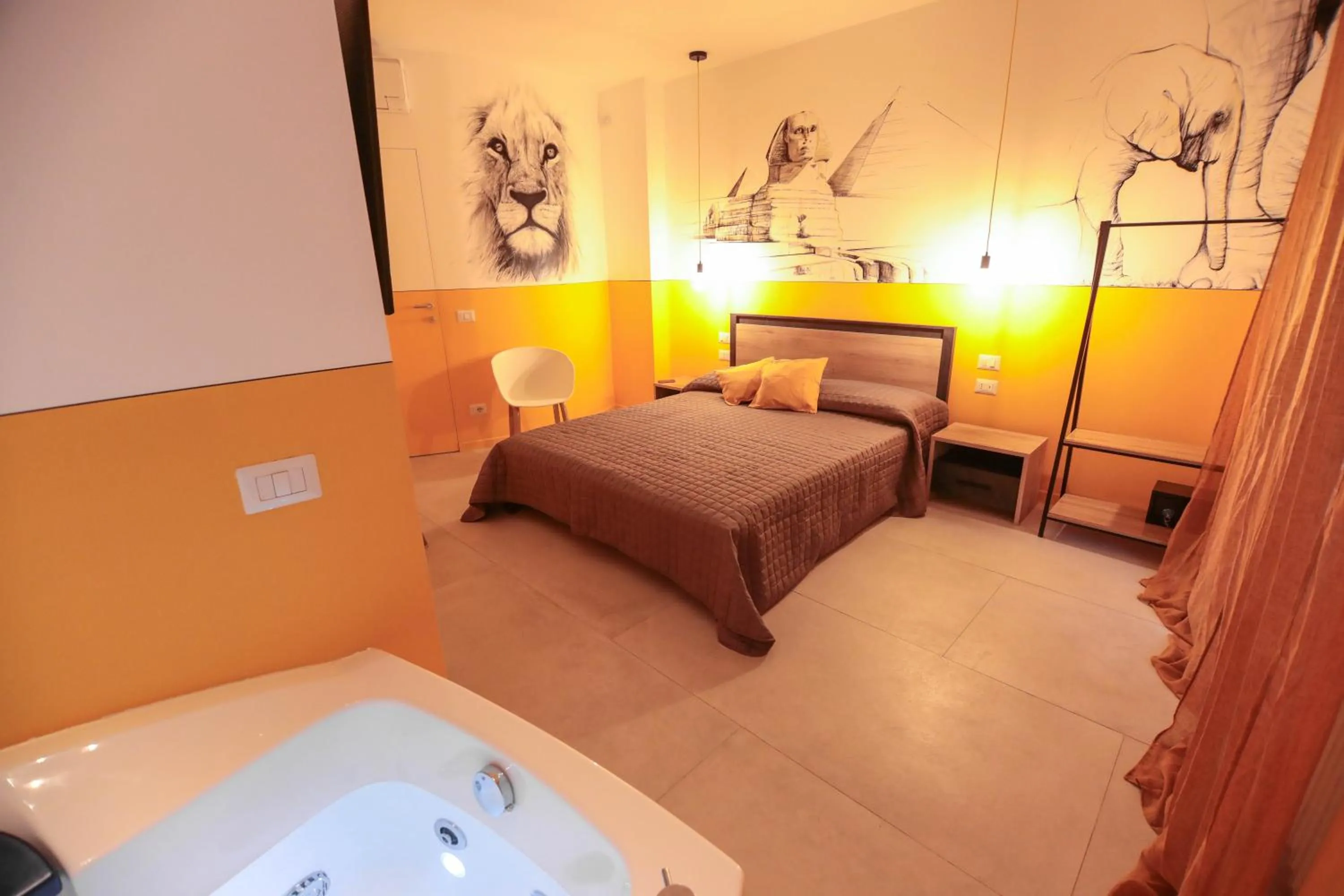 Bed in O.Effe. Suites / Vatican