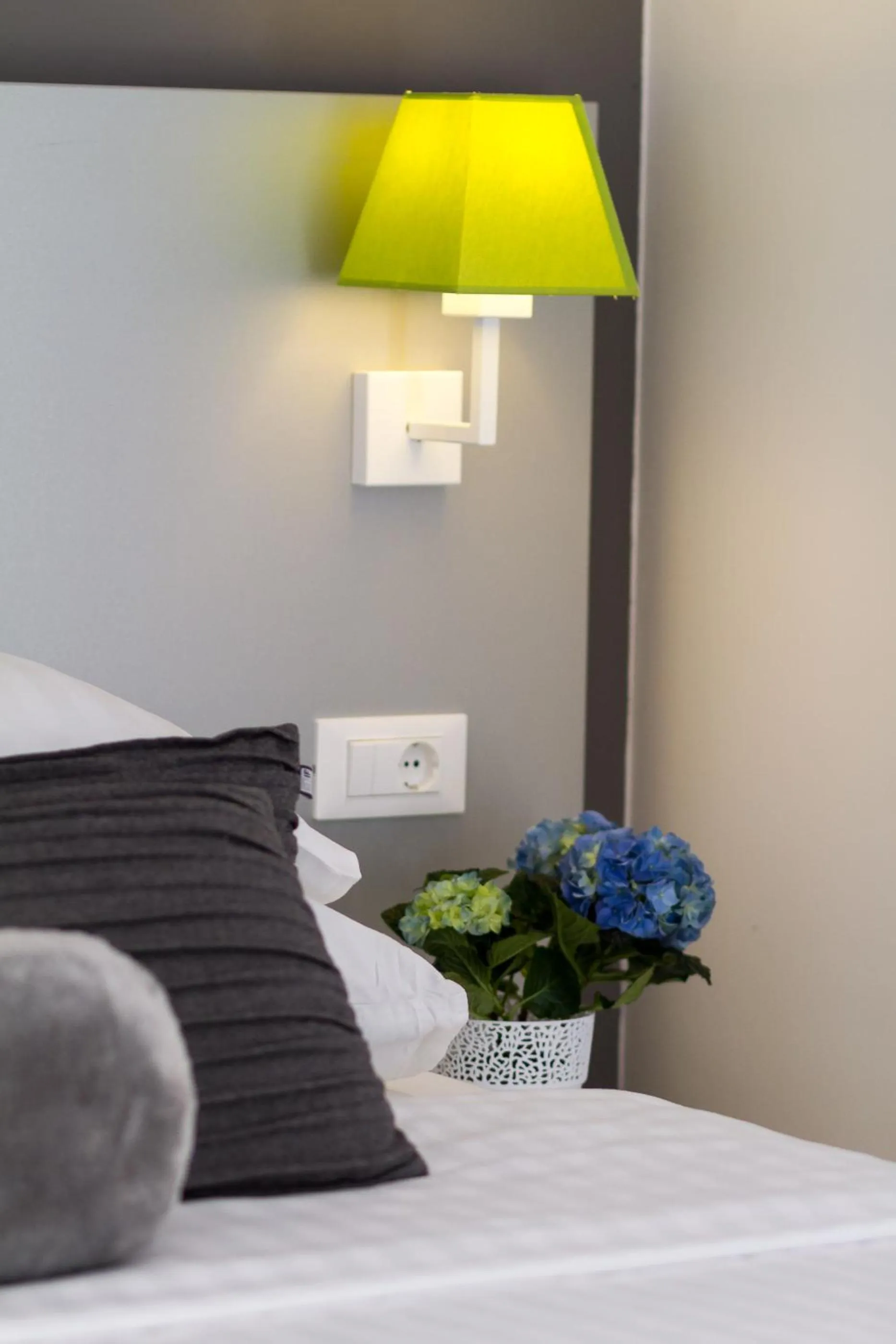 Decorative detail, Bed in Villa Liburnum