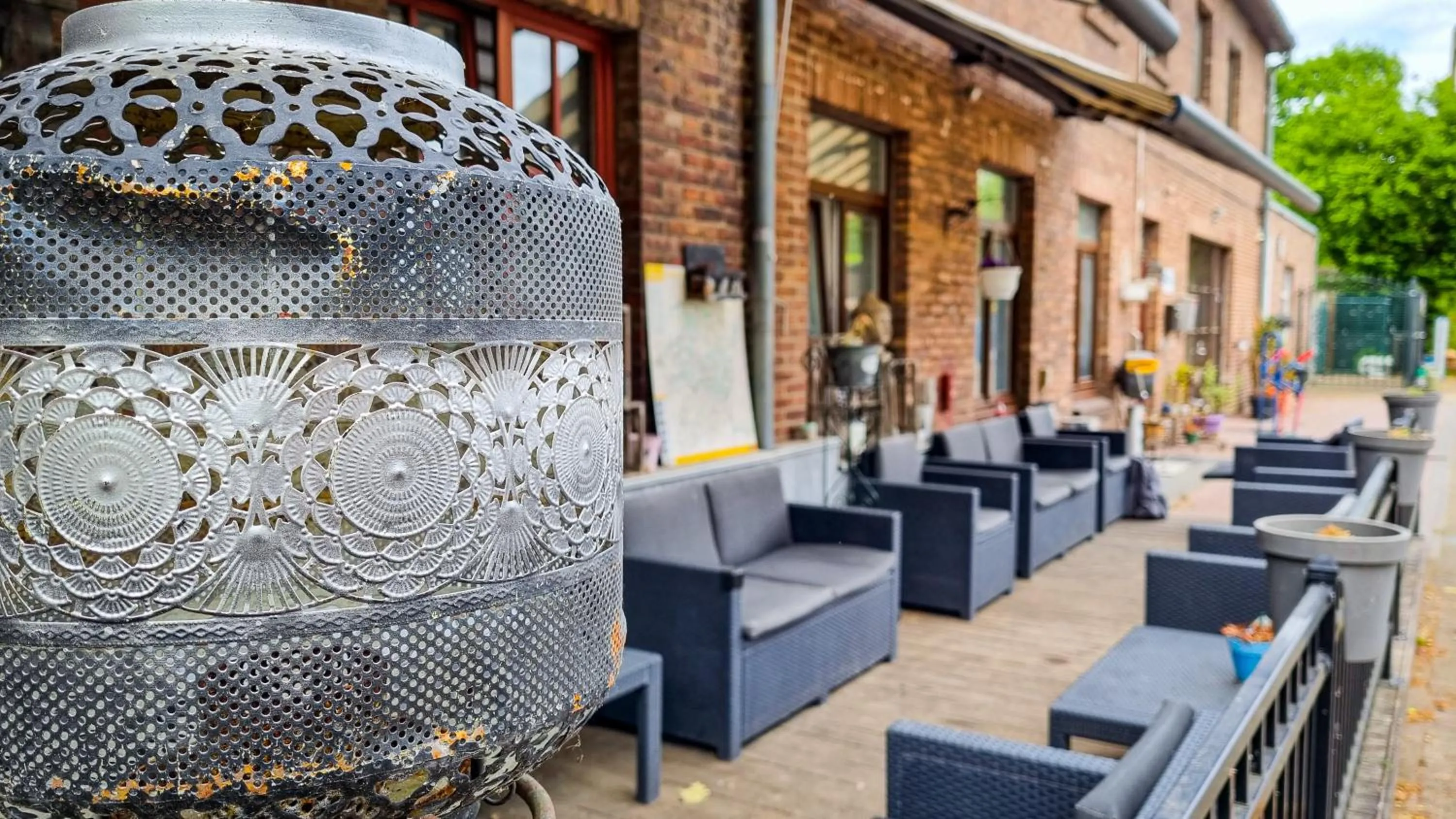 Balcony/Terrace in Hotel De Schacht