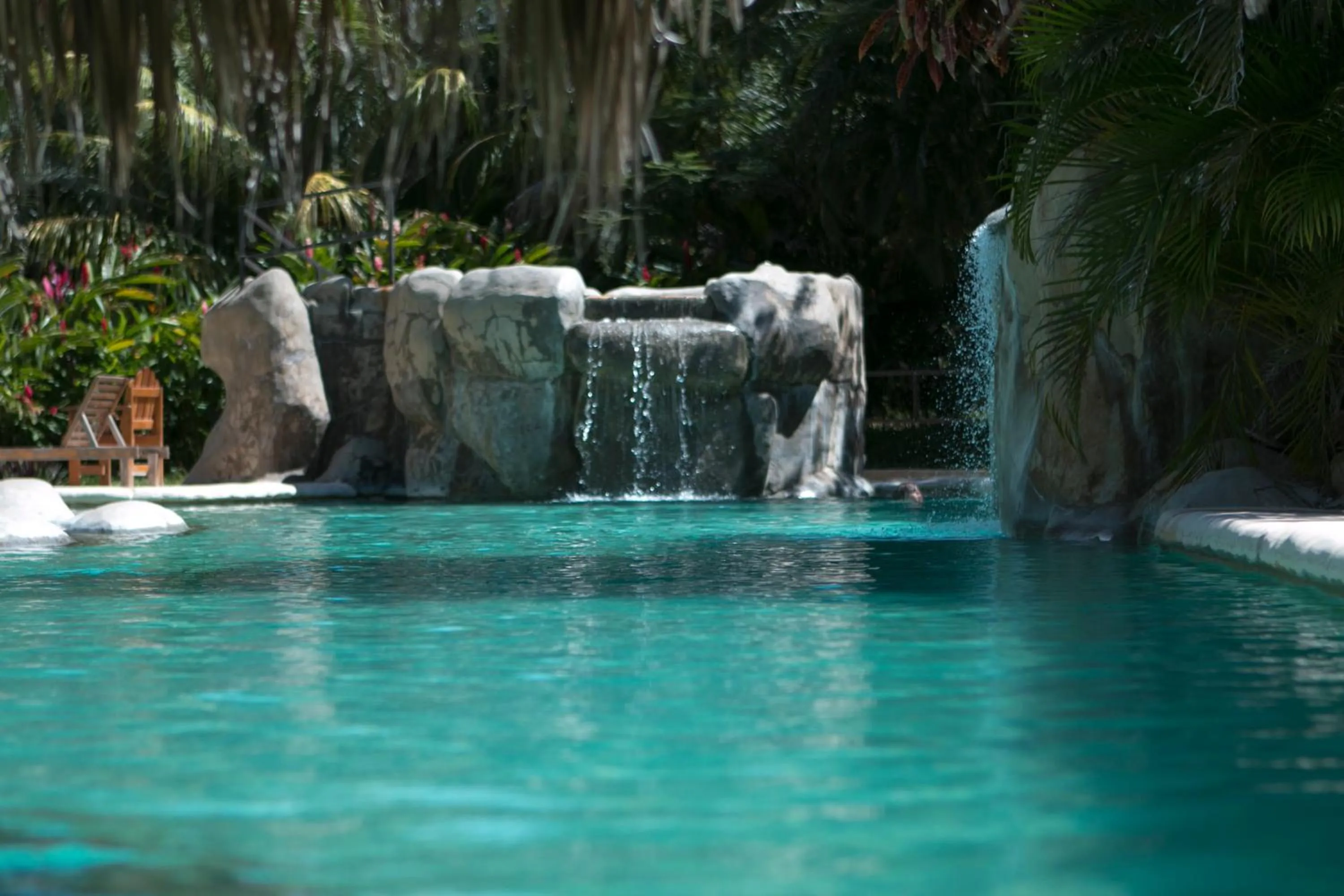 Swimming pool in Cañon de la Vieja Lodge