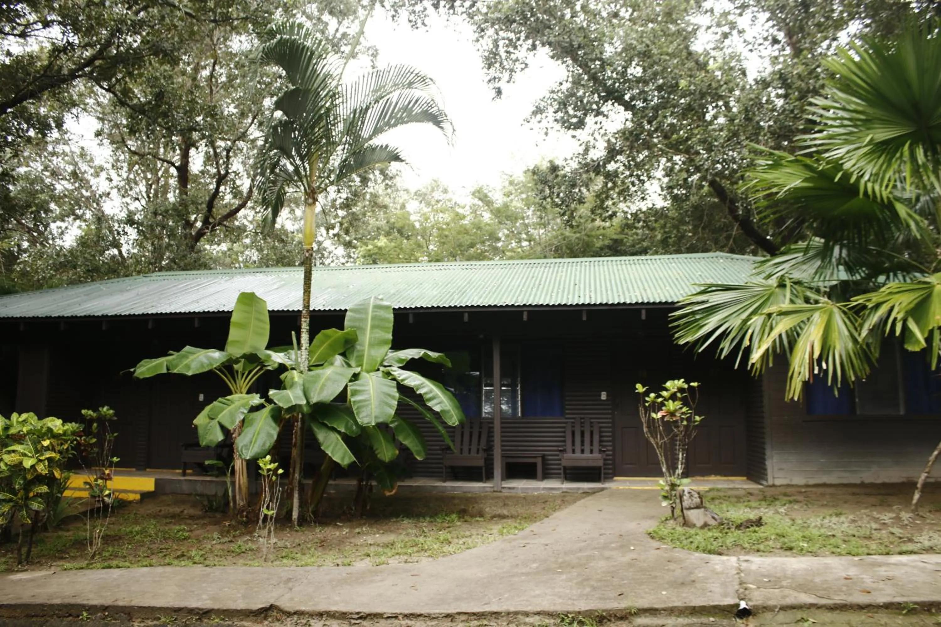 Garden view in Cañon de la Vieja Lodge