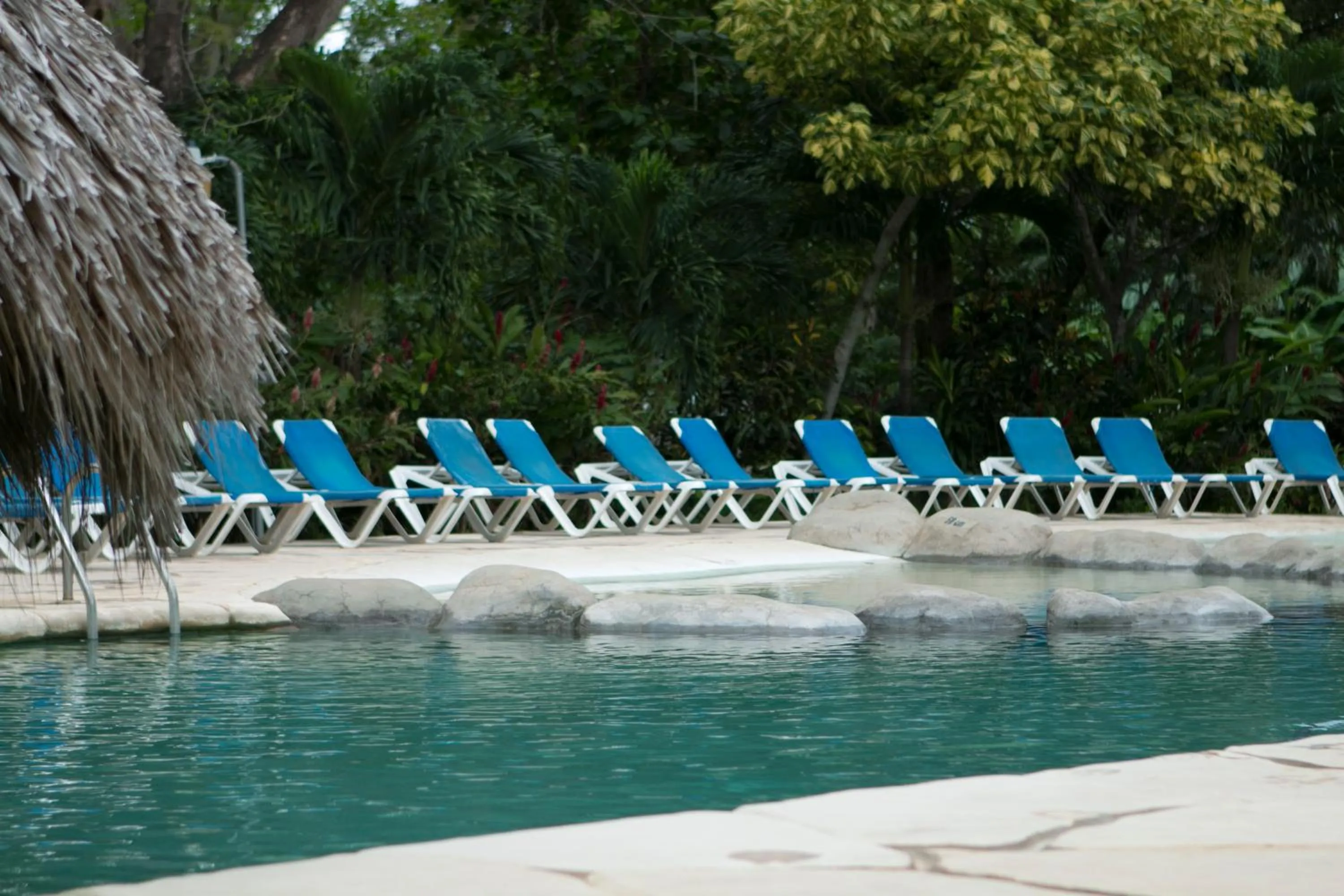 Swimming pool in Cañon de la Vieja Lodge