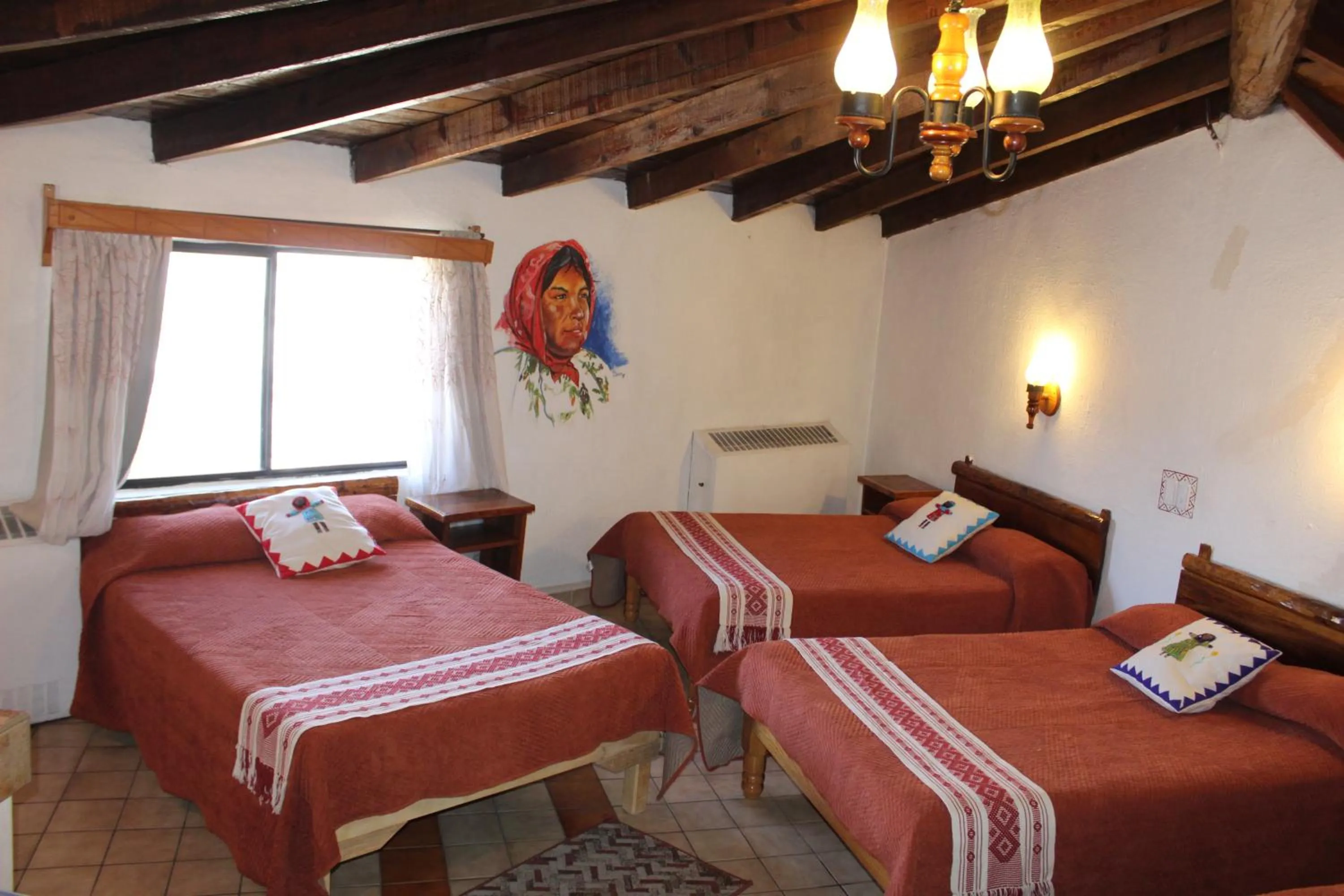 Bed in Hotel Divisadero Barrancas