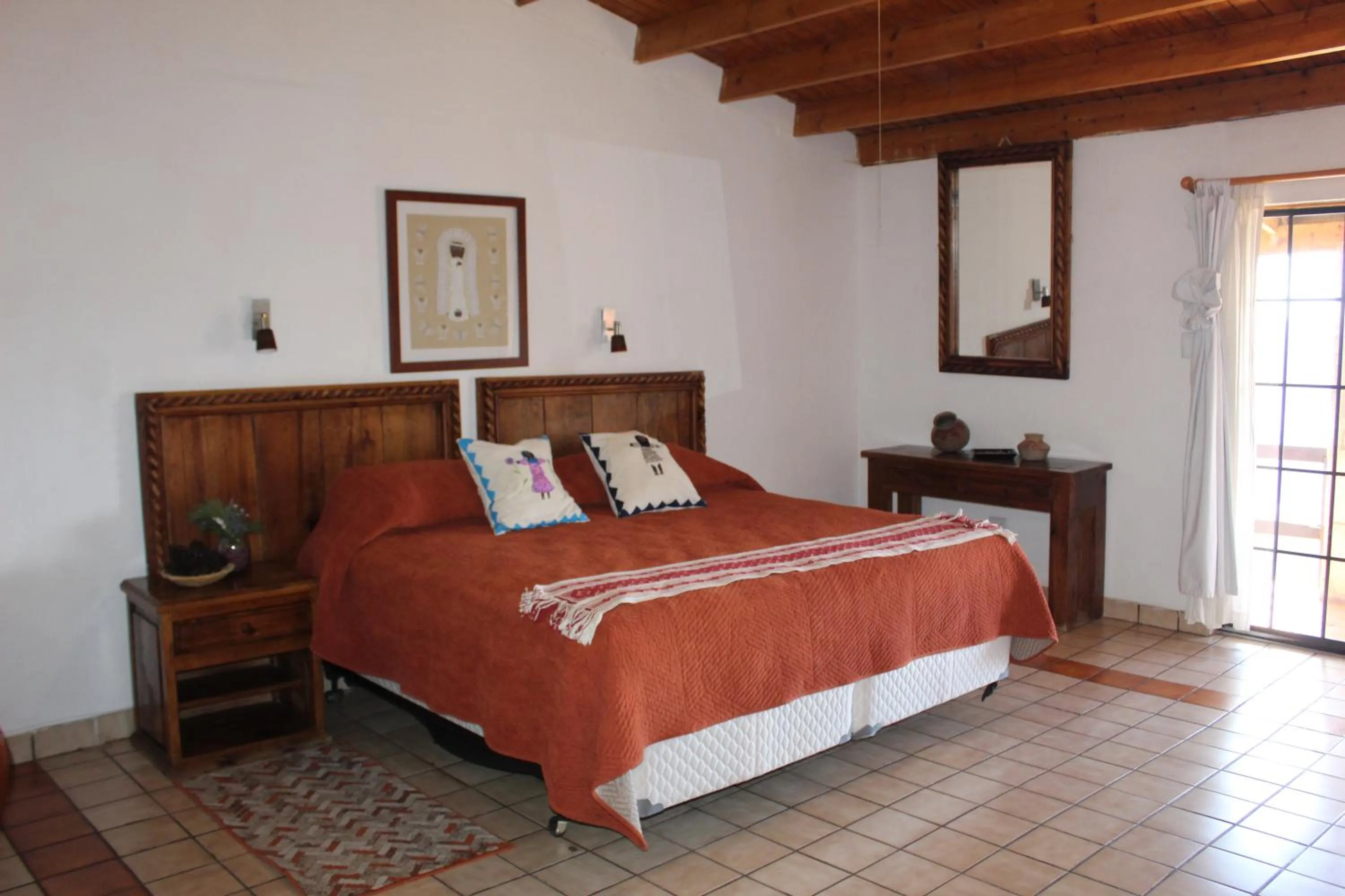 Bed in Hotel Divisadero Barrancas