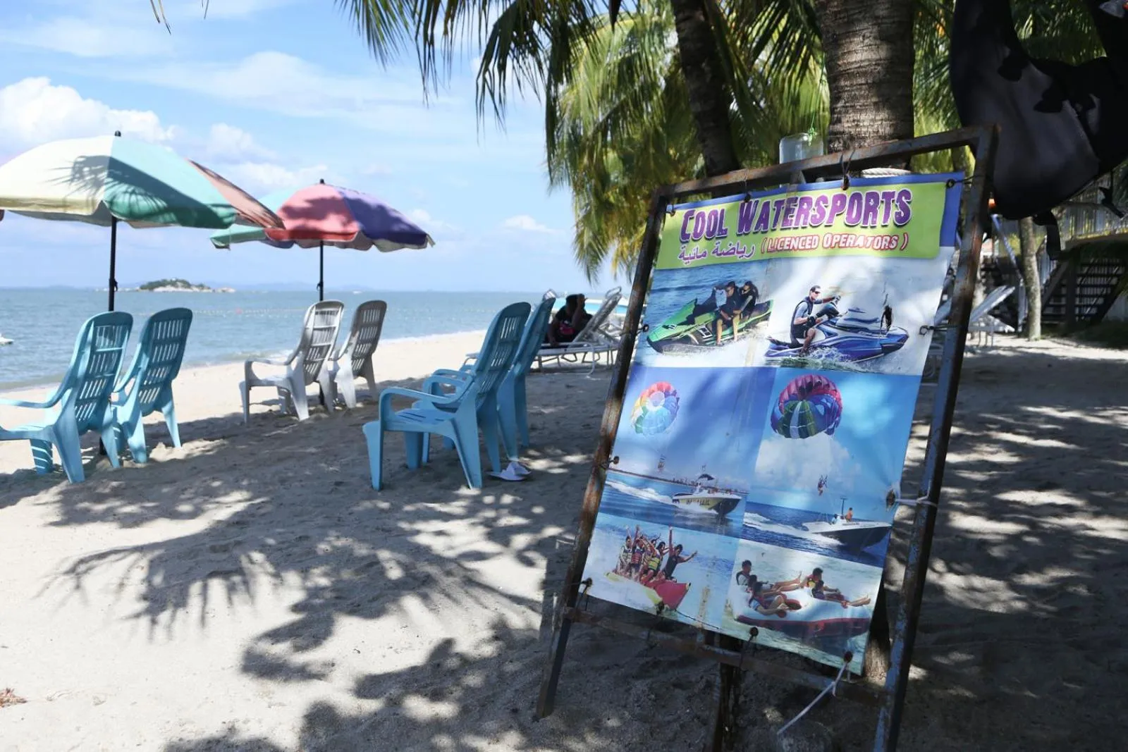 Beach in Smell rose beach garden花语海沙滩花园