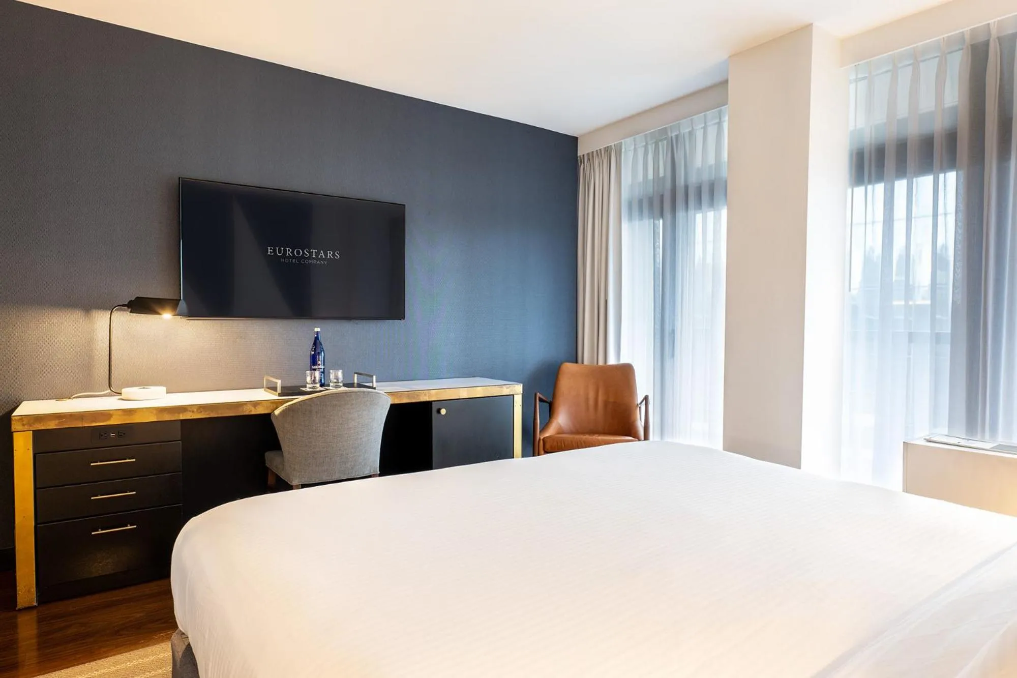 Bed in Eurostars St Gregory Dupont Circle Georgetown