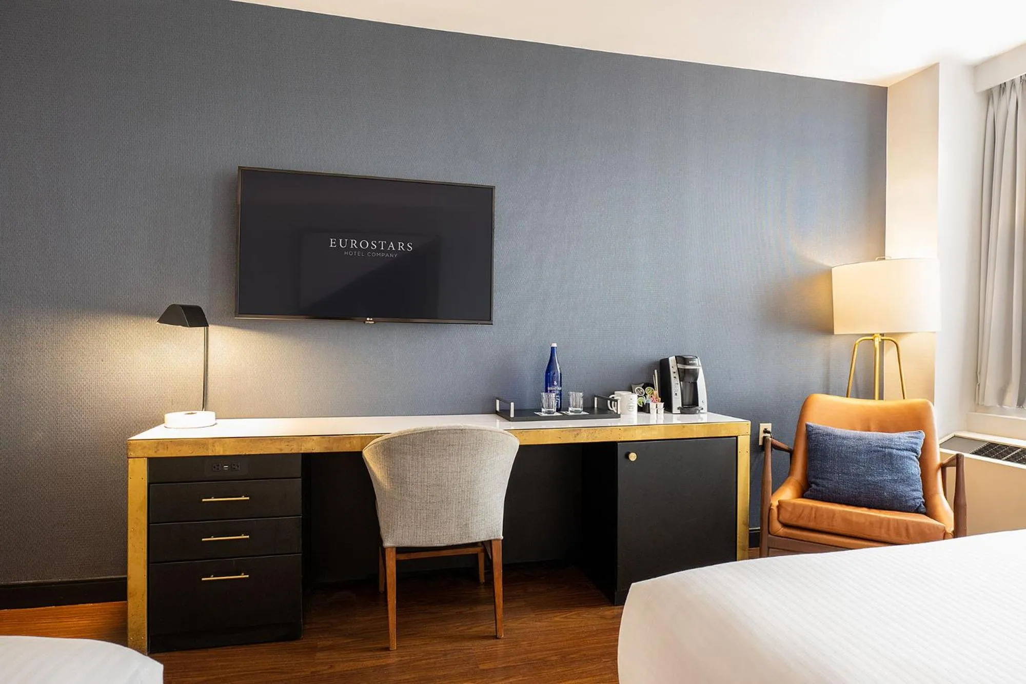 Bedroom, Bed in Eurostars St Gregory Dupont Circle Georgetown