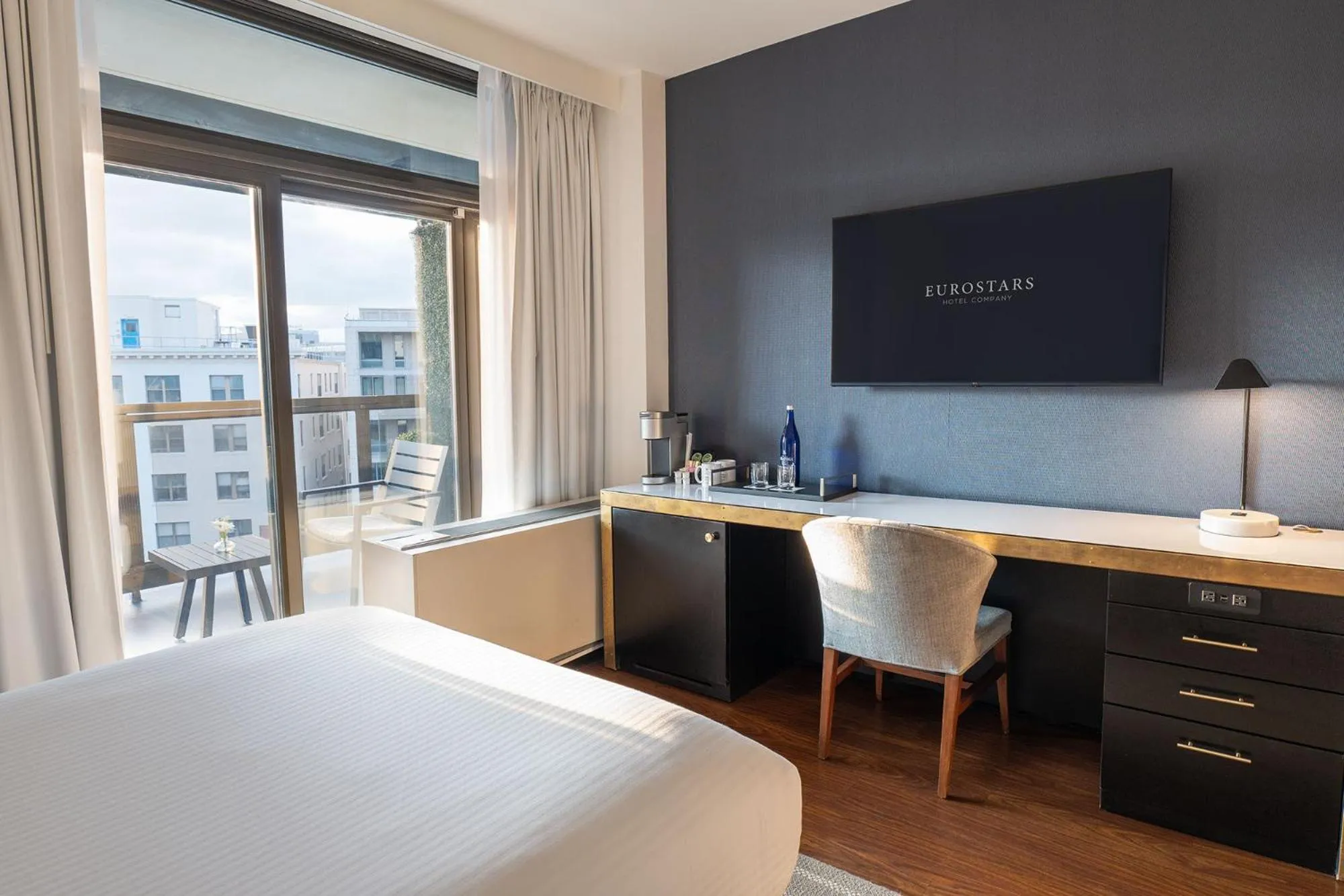 Bedroom, Bed in Eurostars St Gregory Dupont Circle Georgetown