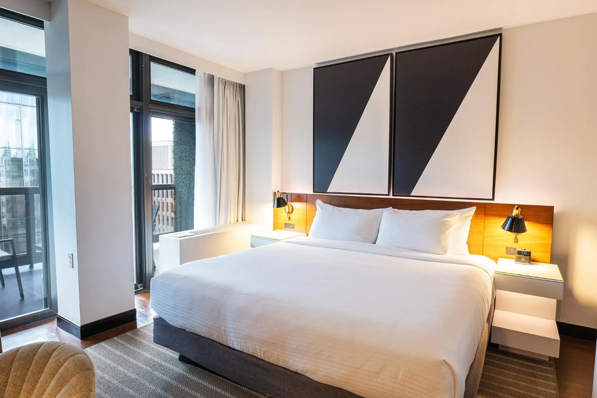 Bedroom, Bed in Eurostars St Gregory Dupont Circle Georgetown