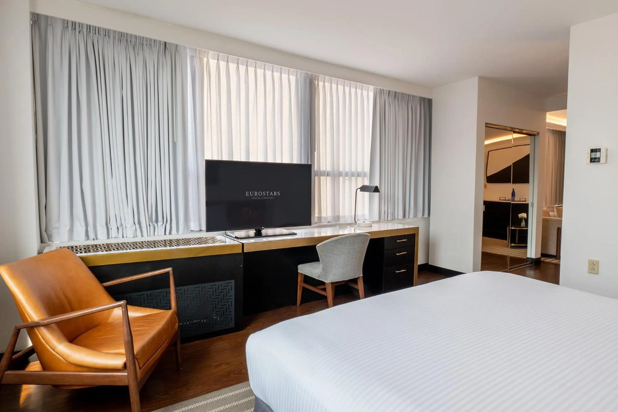 Bedroom, Bed in Eurostars St Gregory Dupont Circle Georgetown