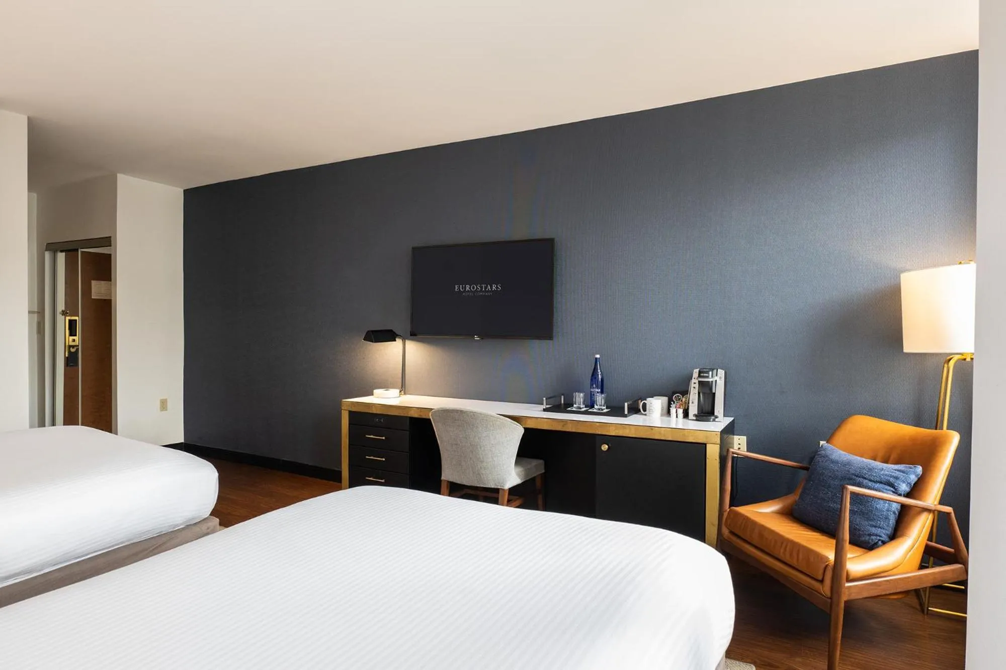 Bed in Eurostars St Gregory Dupont Circle Georgetown