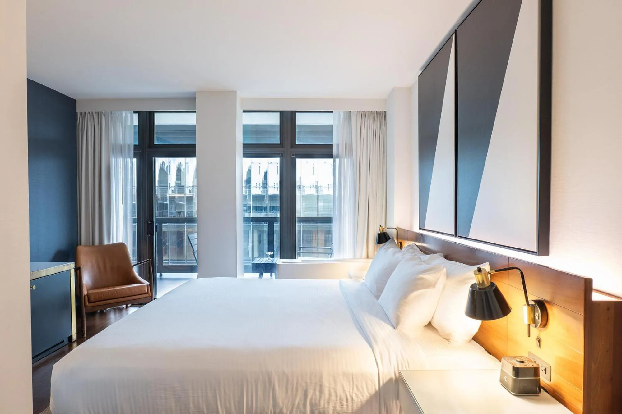 Bedroom, Bed in Eurostars St Gregory Dupont Circle Georgetown