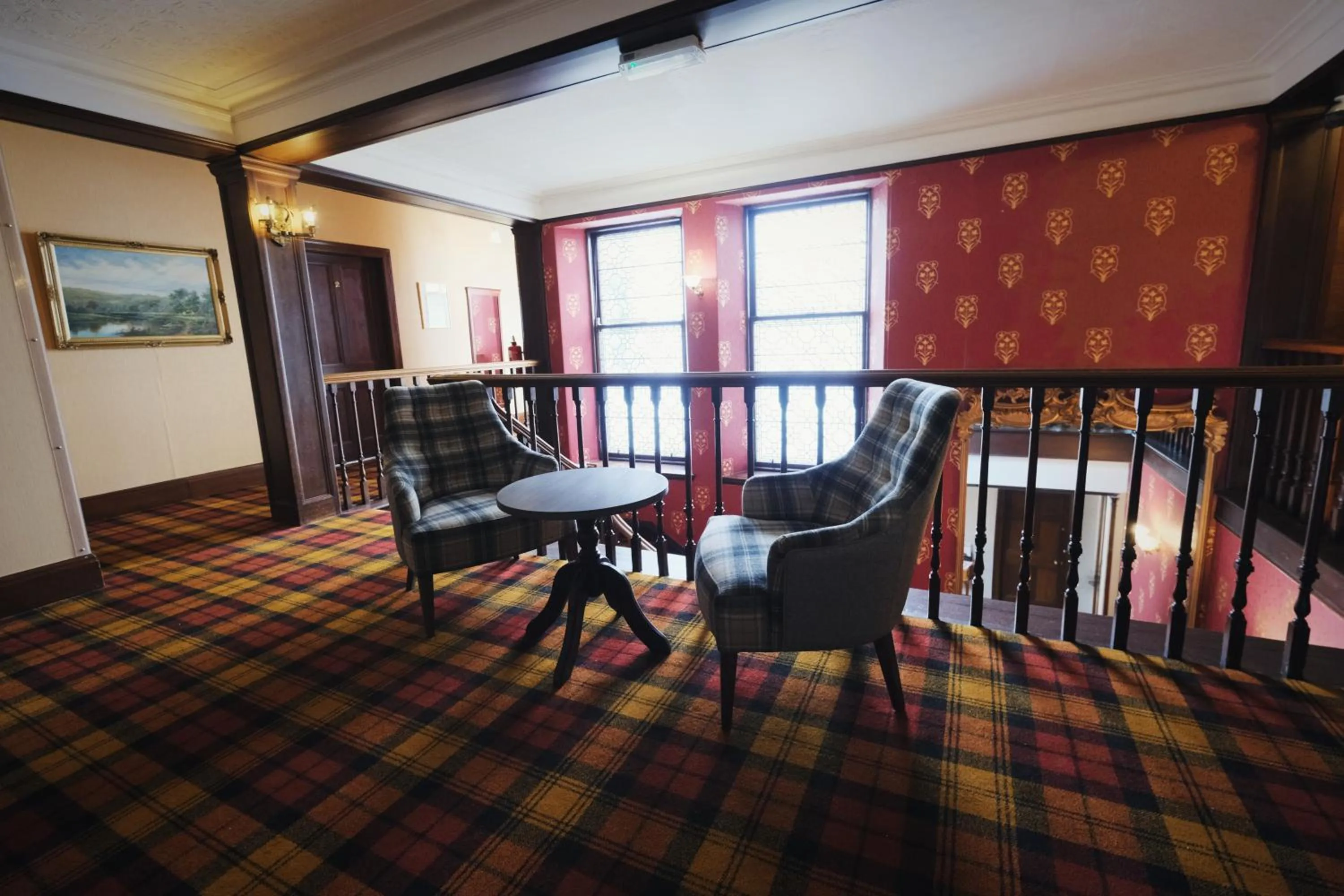Seating area in Fife Lodge Hotel