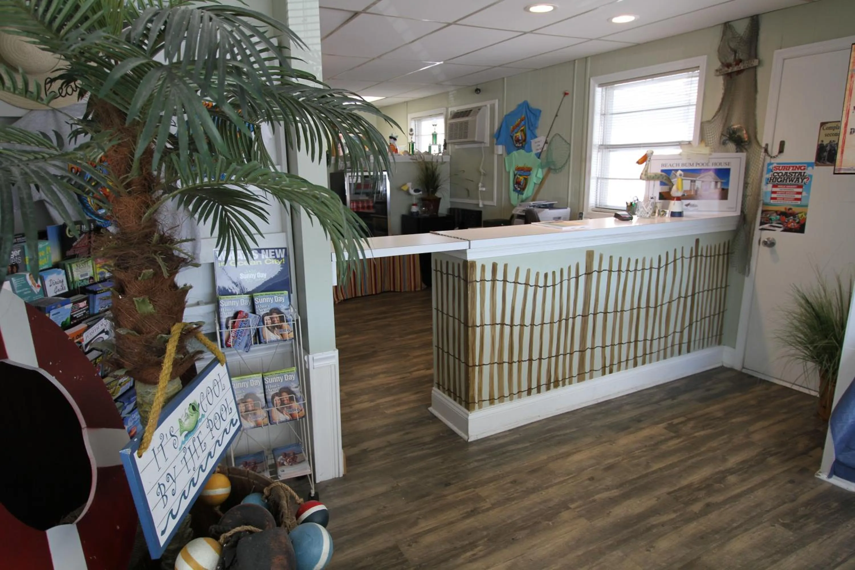 Lobby or reception in Blue Wave Inn - Ocean City