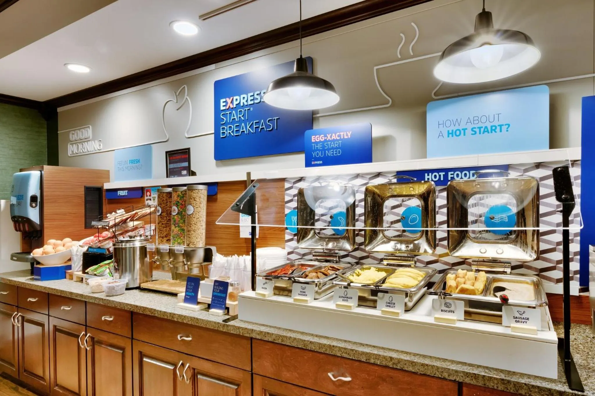 Breakfast in Holiday Inn Express Hotel & Suites Butte by IHG