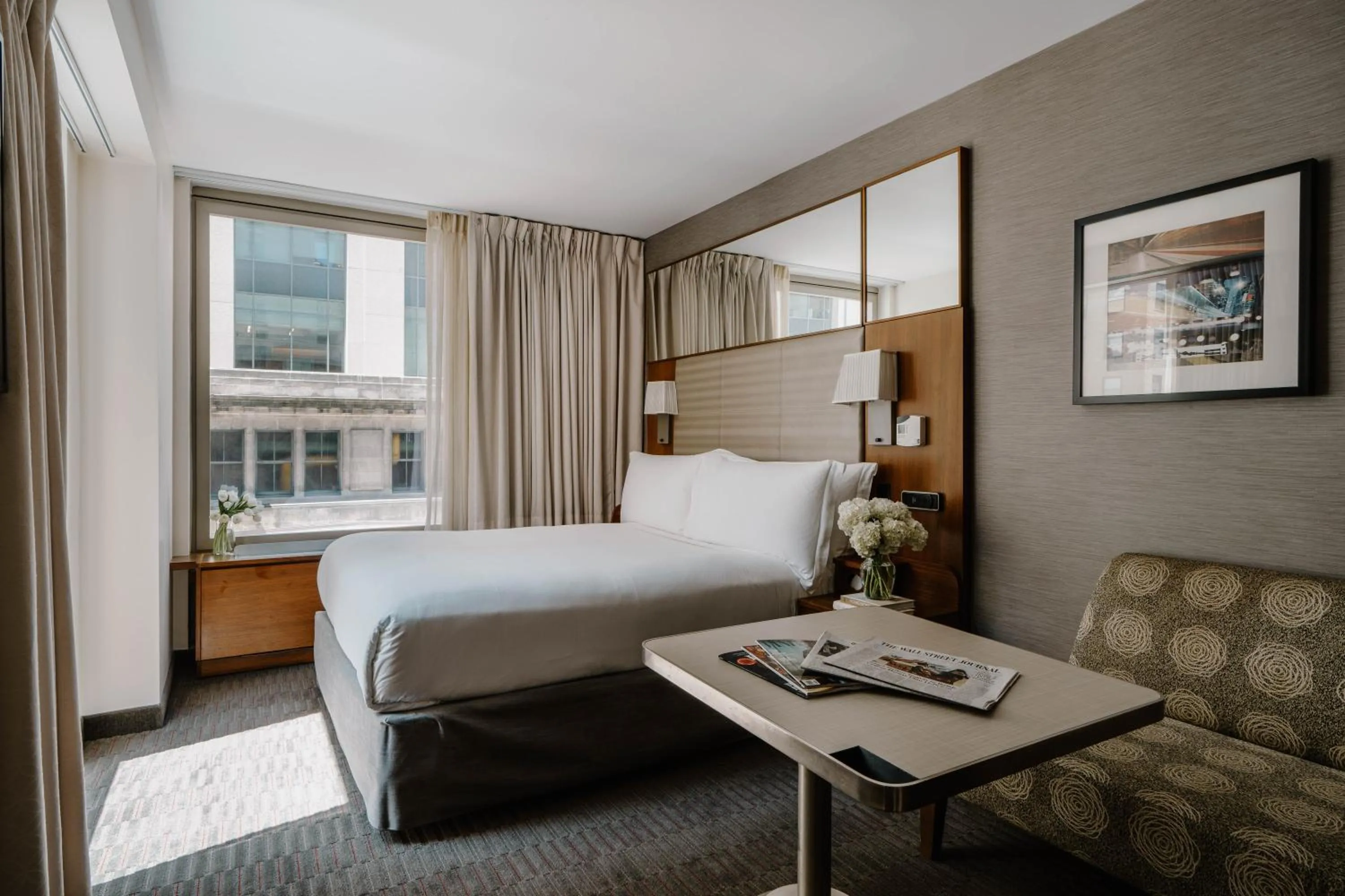 Bed in Hotel Boutique at Grand Central