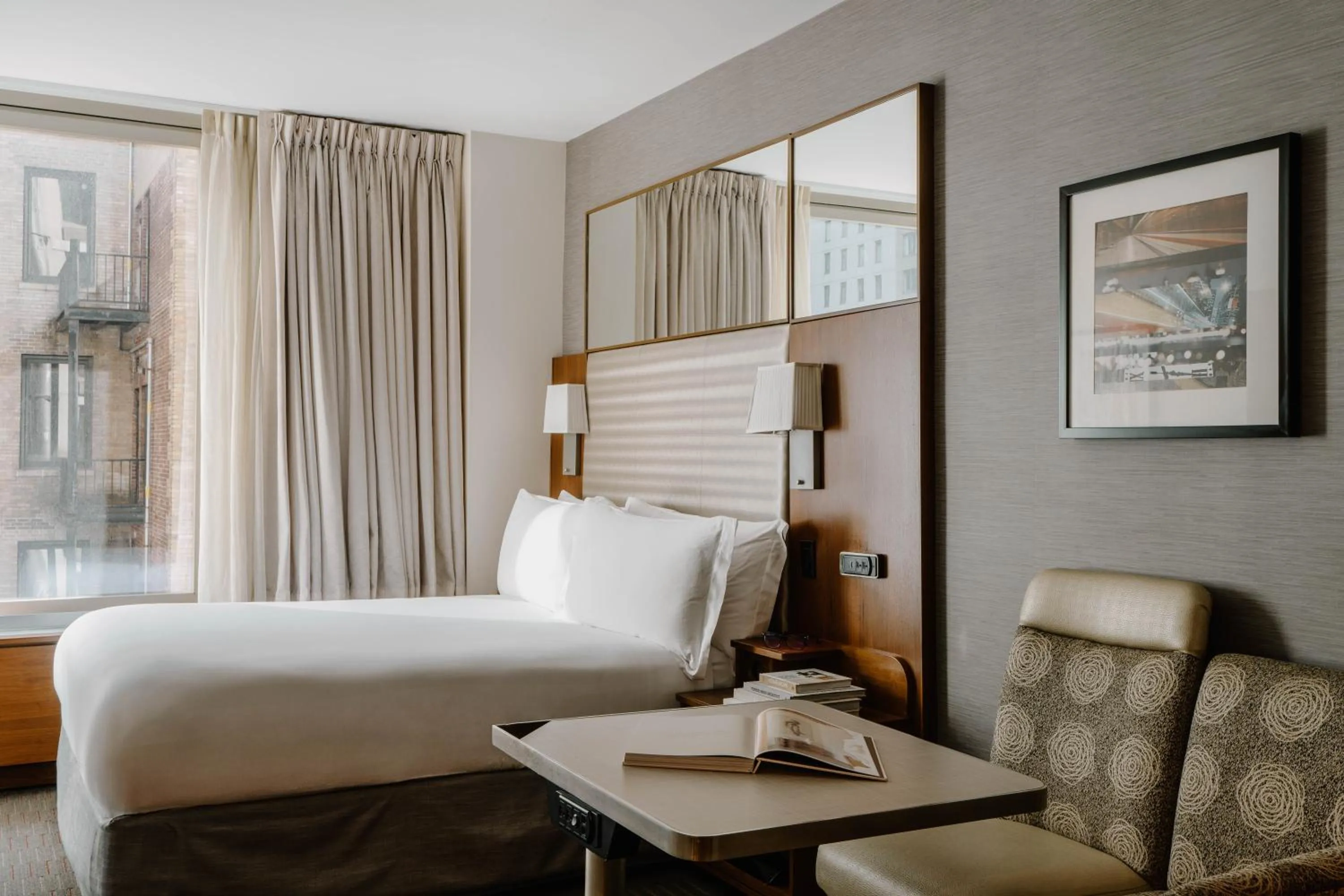 Bed in Hotel Boutique at Grand Central