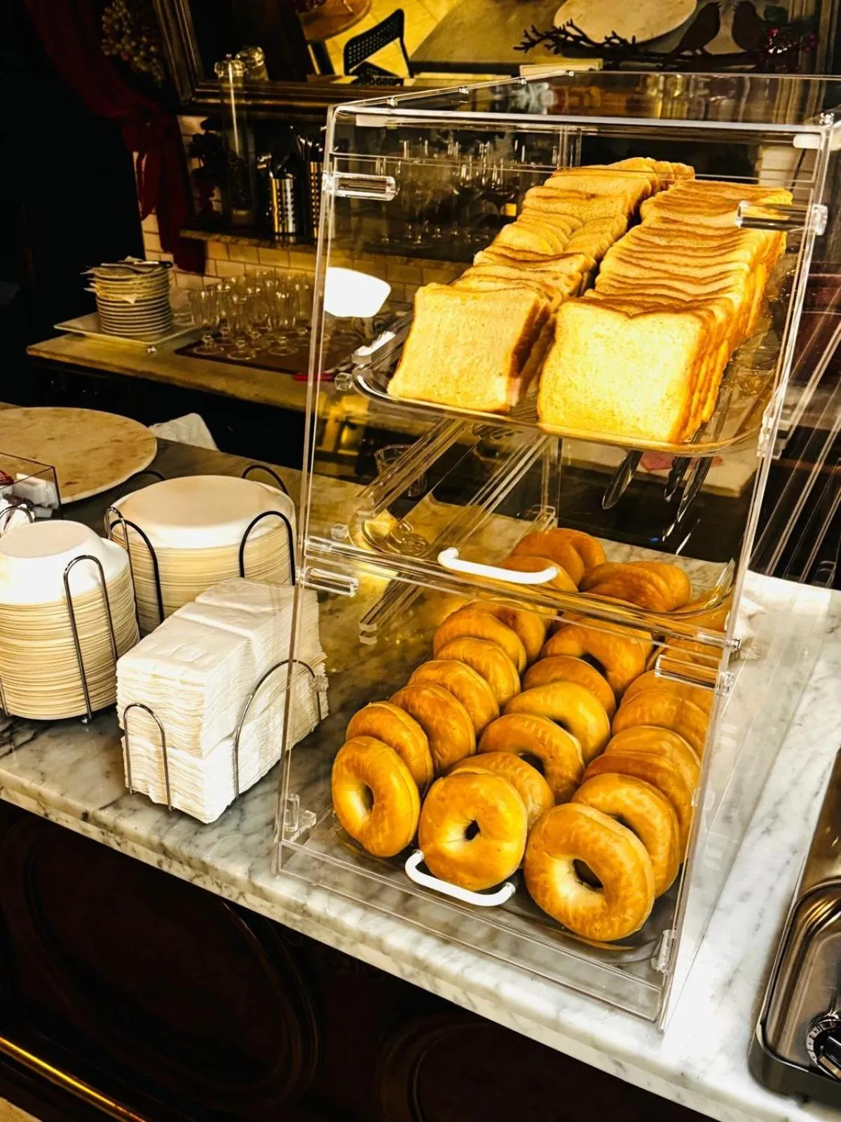 Continental breakfast in Nob Hill Hotel