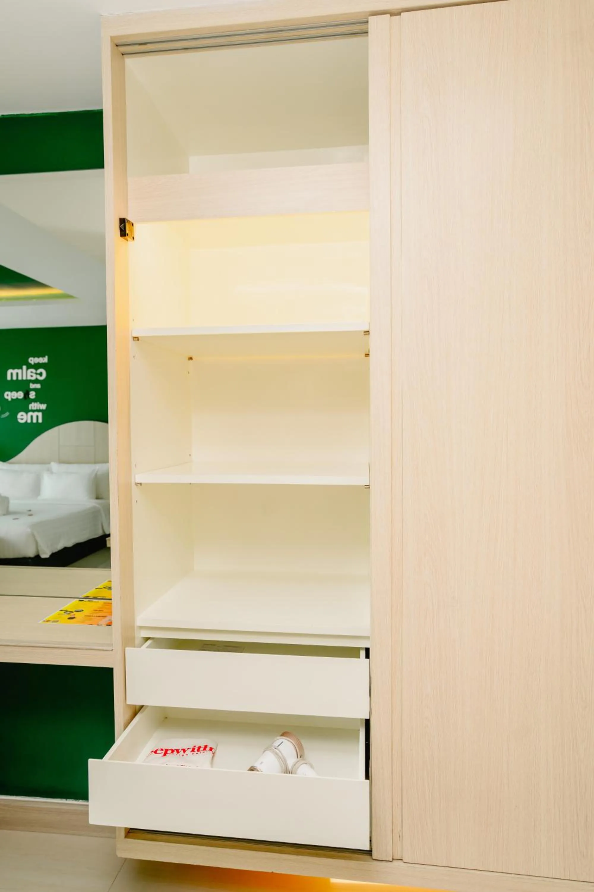 wardrobe, Bed in SLEEP WITH ME HOTEL design hotel @ patong (SHA Plus+)